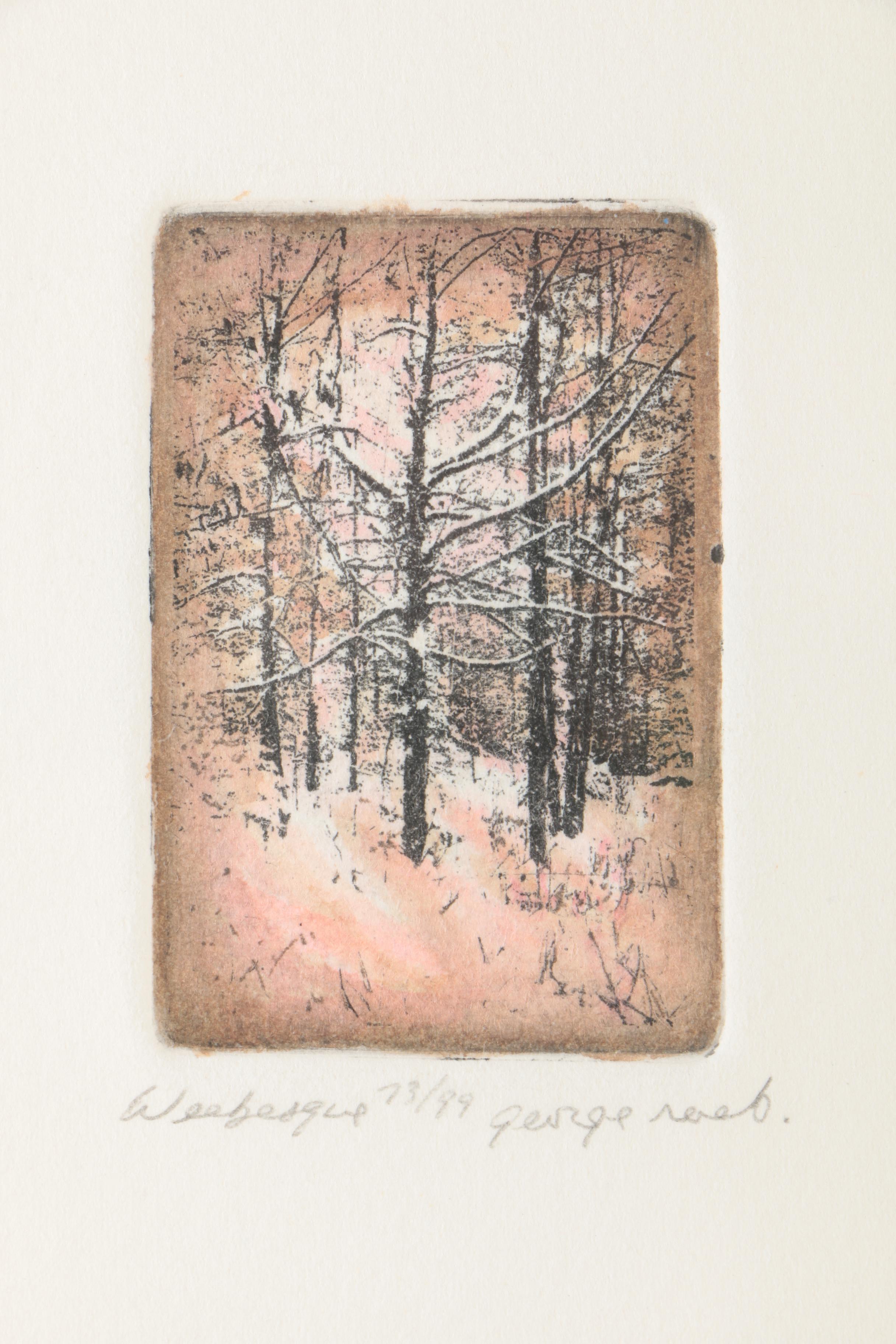 George Raab Limited Edition Wilderness Etchings