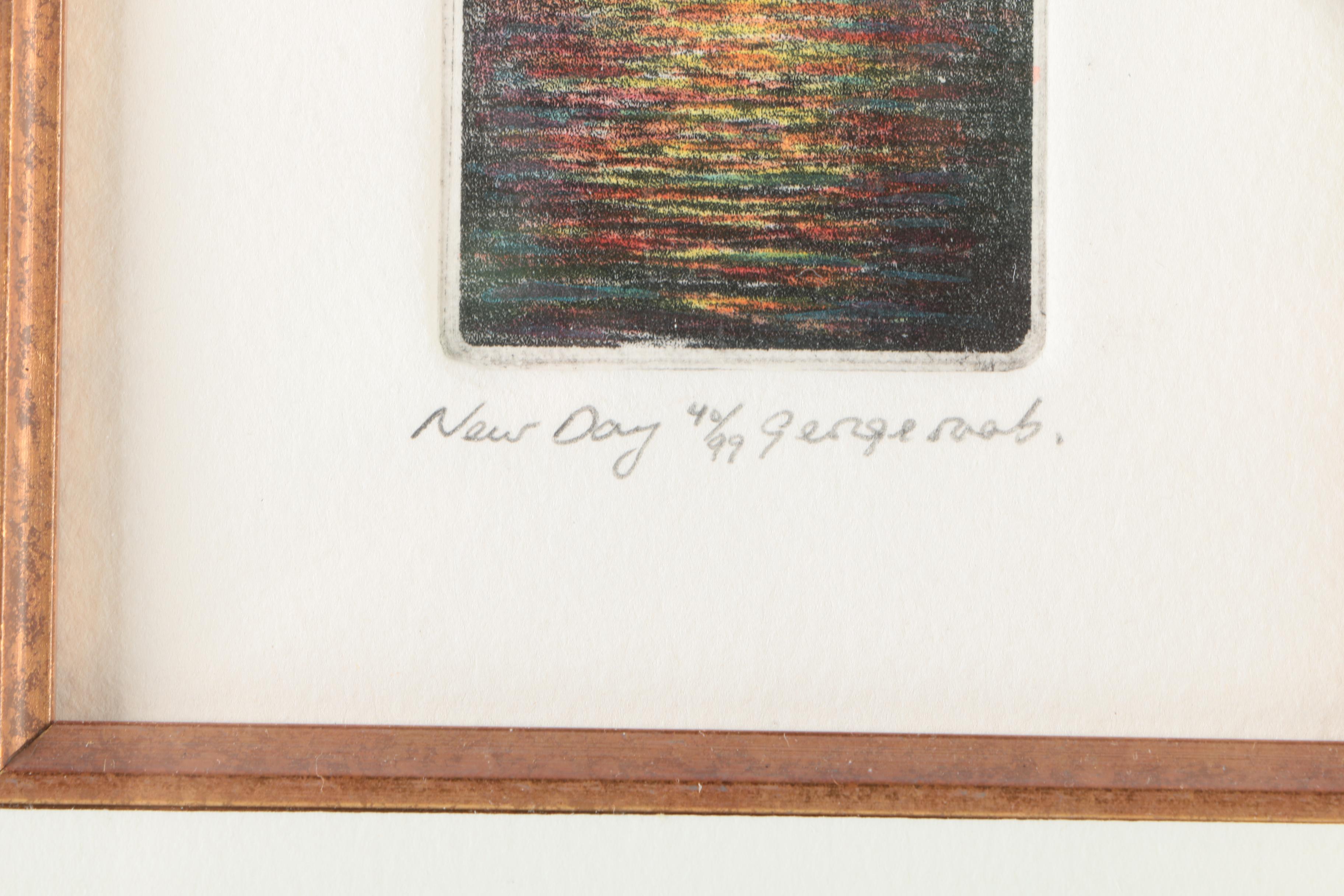 George Raab Limited Edition Wilderness Etchings