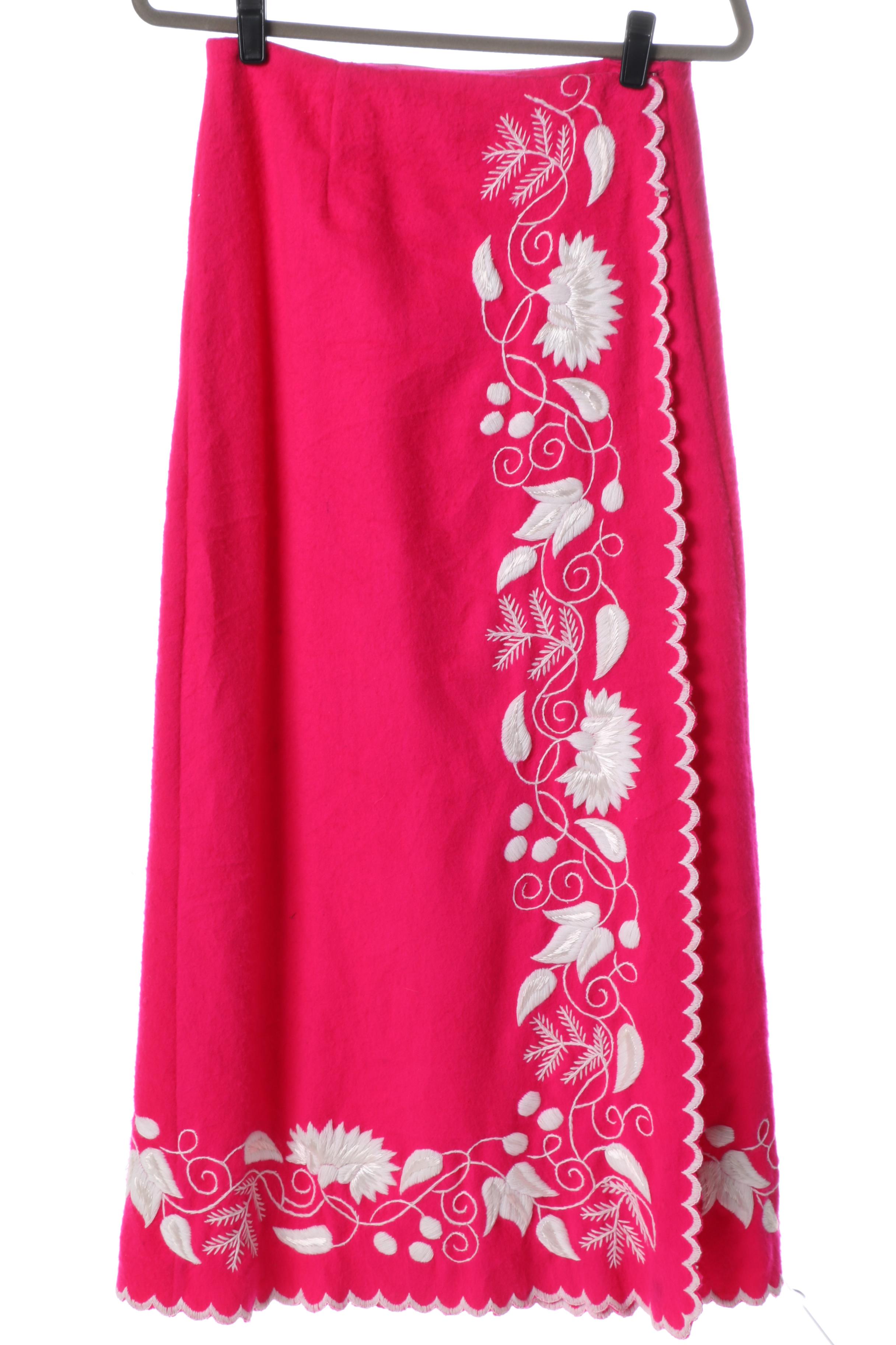 Prada Skirt and Vintage Wrap Skirt