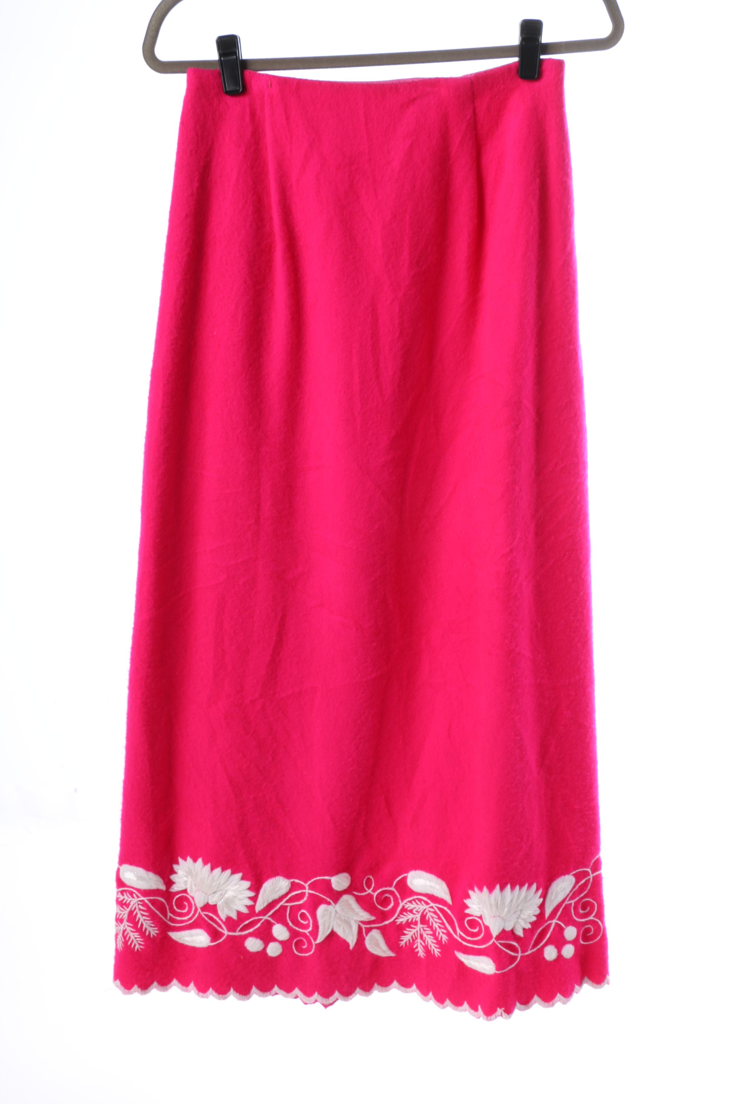 Prada Skirt and Vintage Wrap Skirt