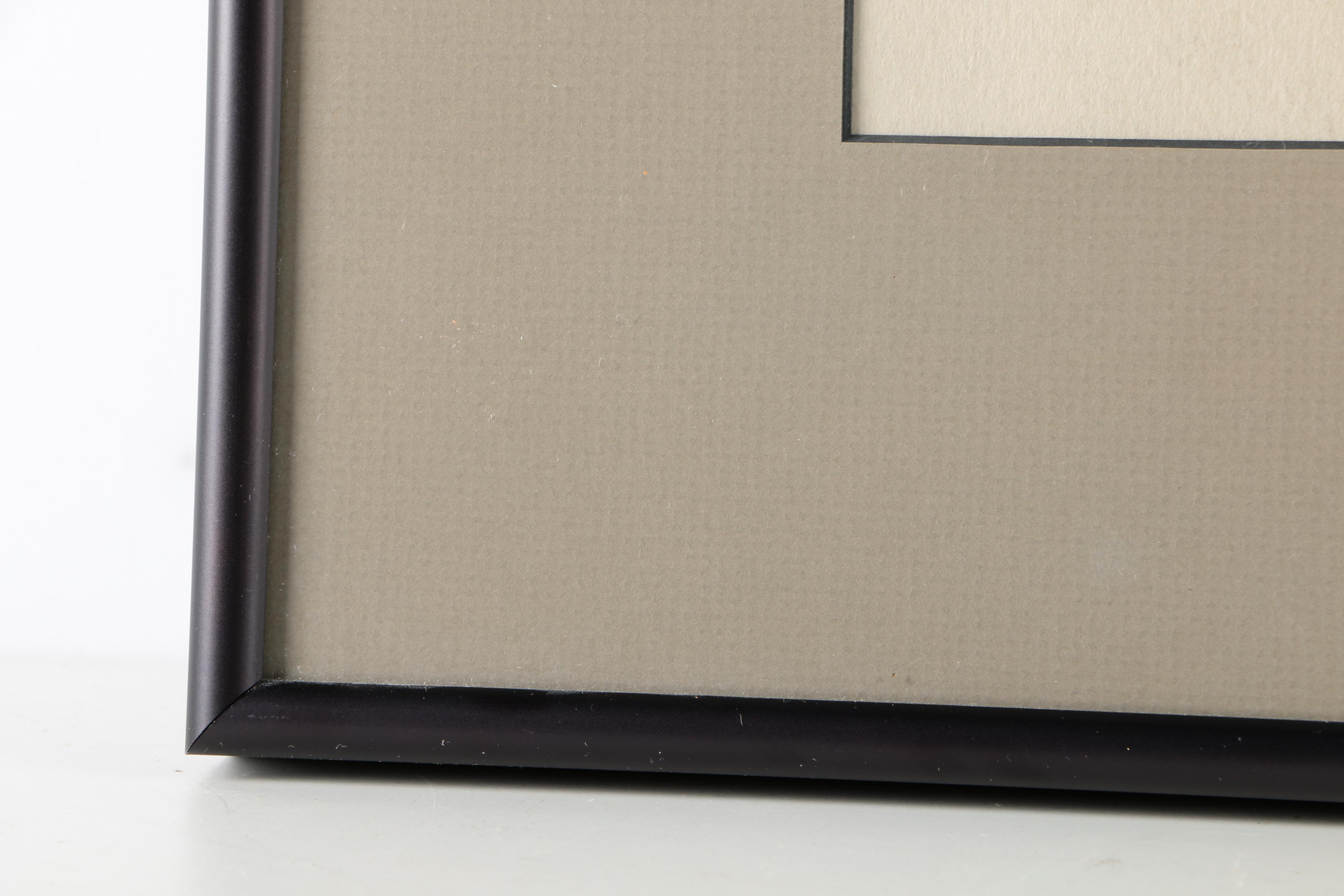 Todd Yeager 1992 Charcoal Drawing of Male Figure