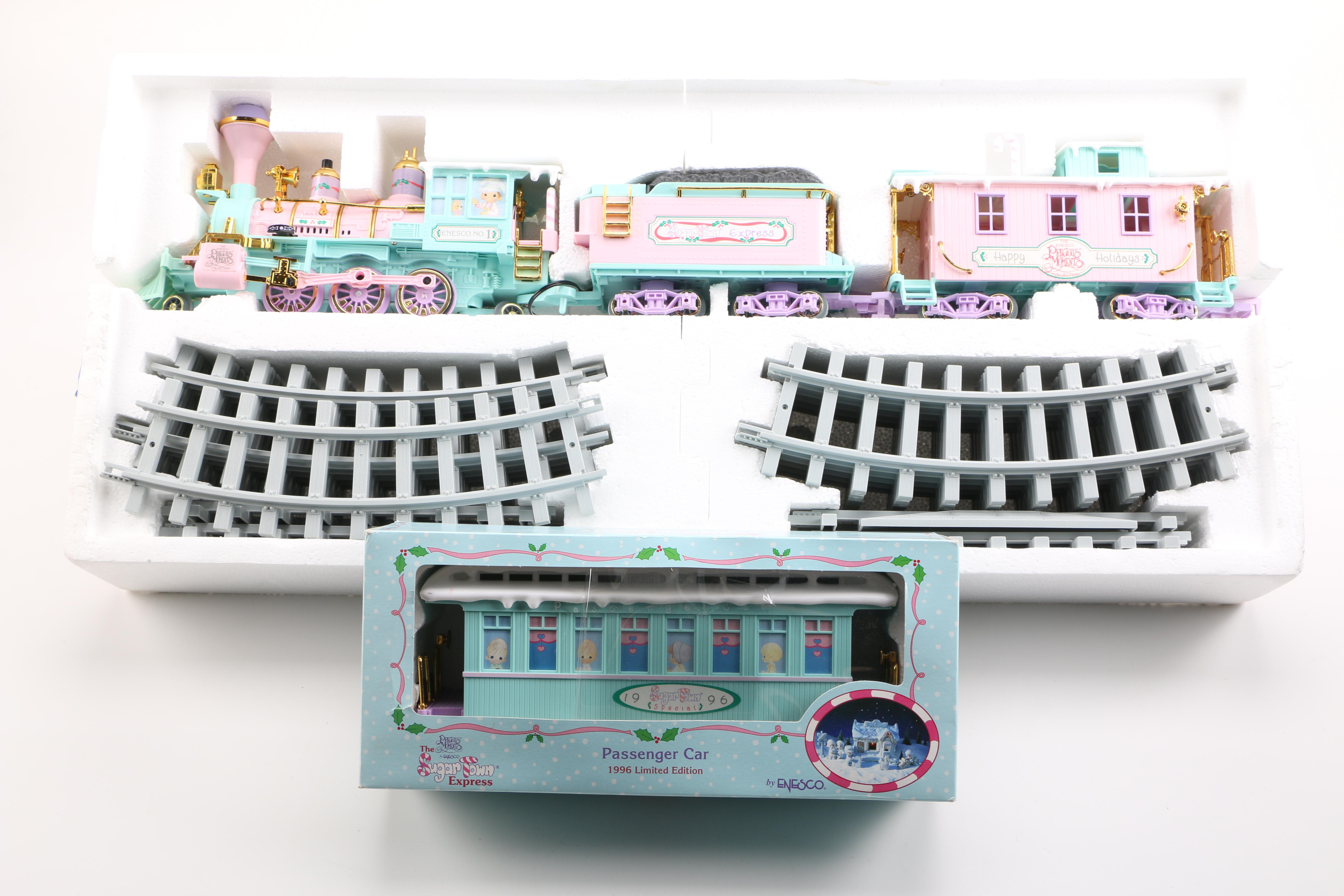 "Sugar Town Express" Scale Model Train Set by Enesco
