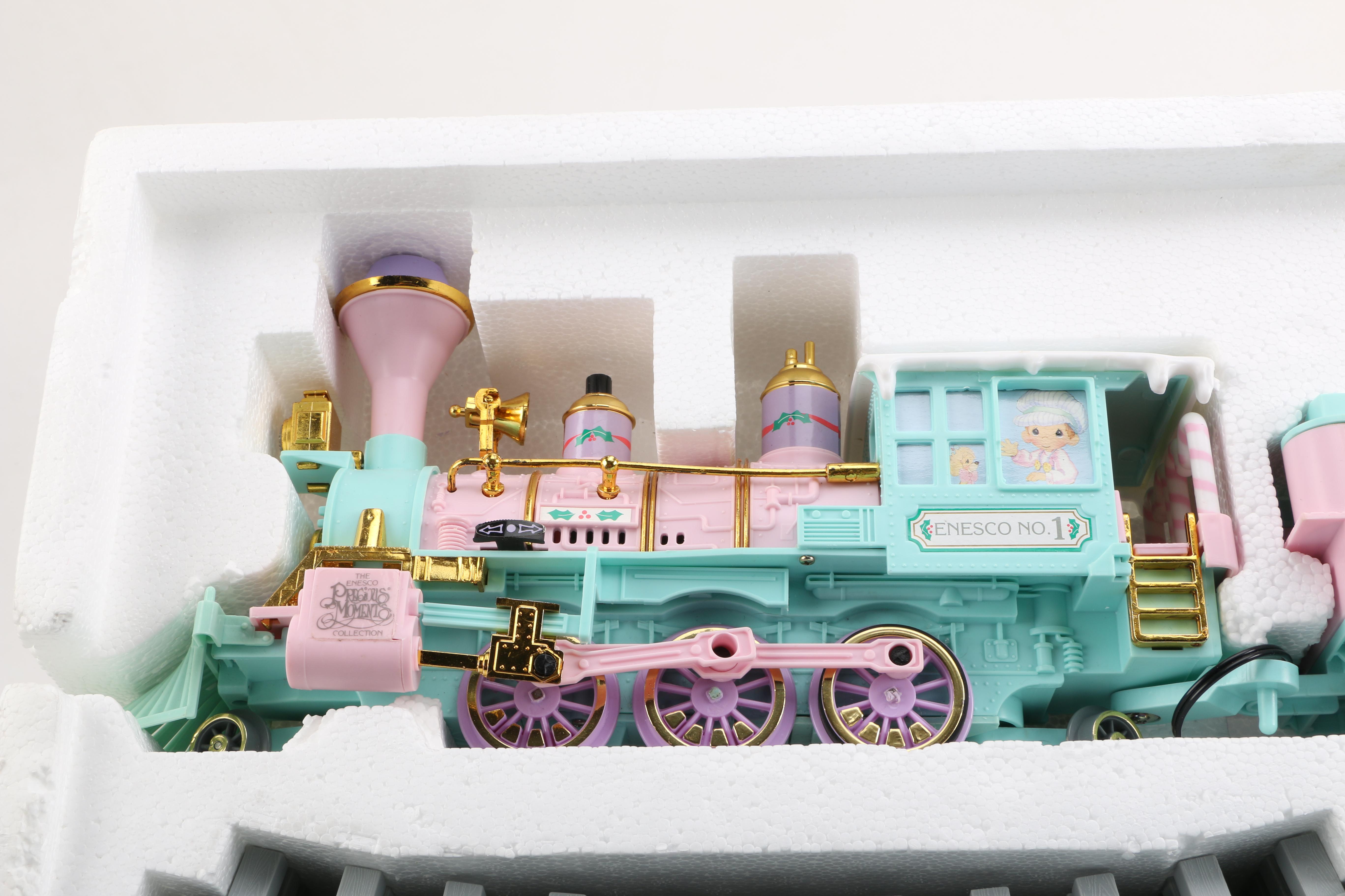 "Sugar Town Express" Scale Model Train Set by Enesco