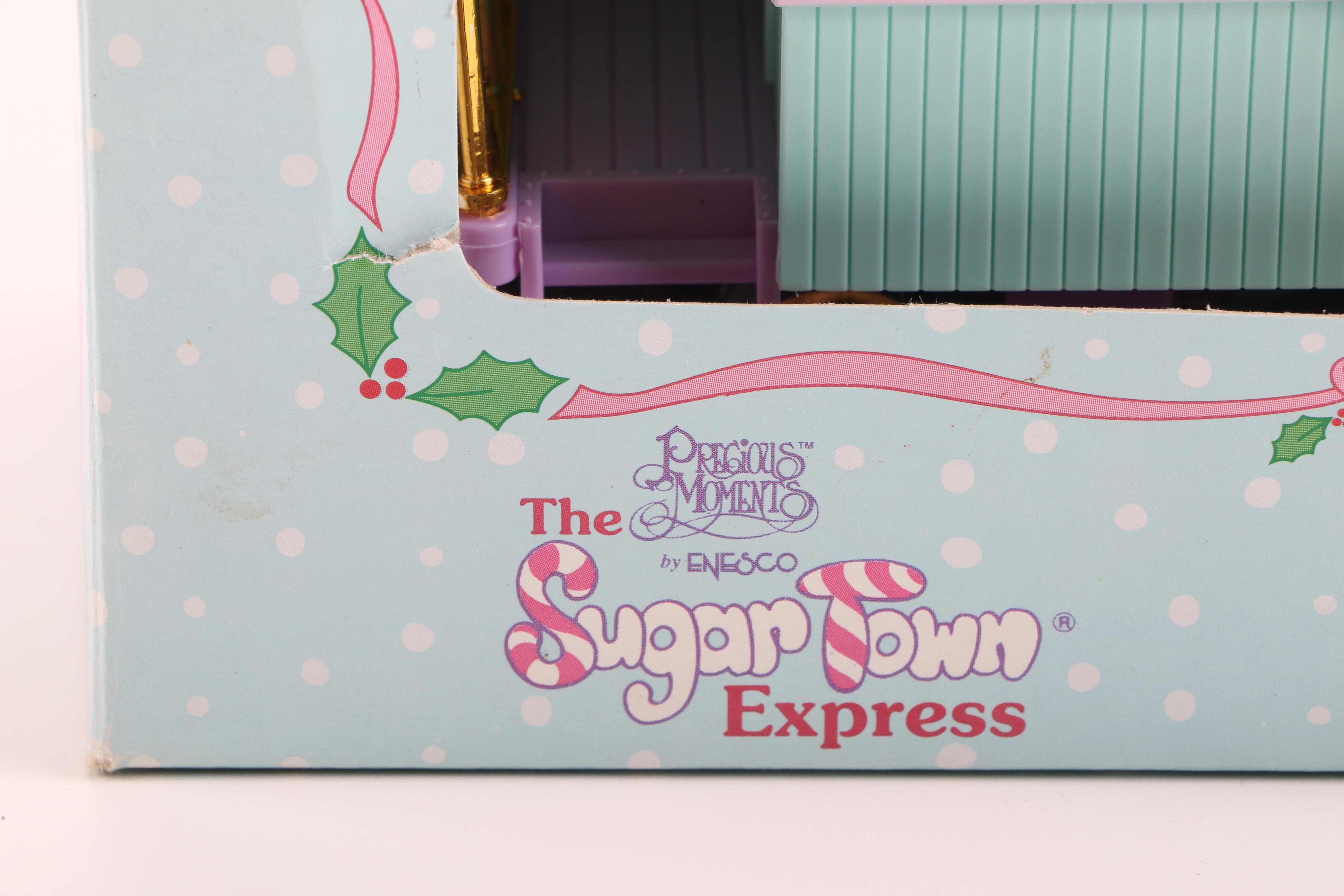 "Sugar Town Express" Scale Model Train Set by Enesco