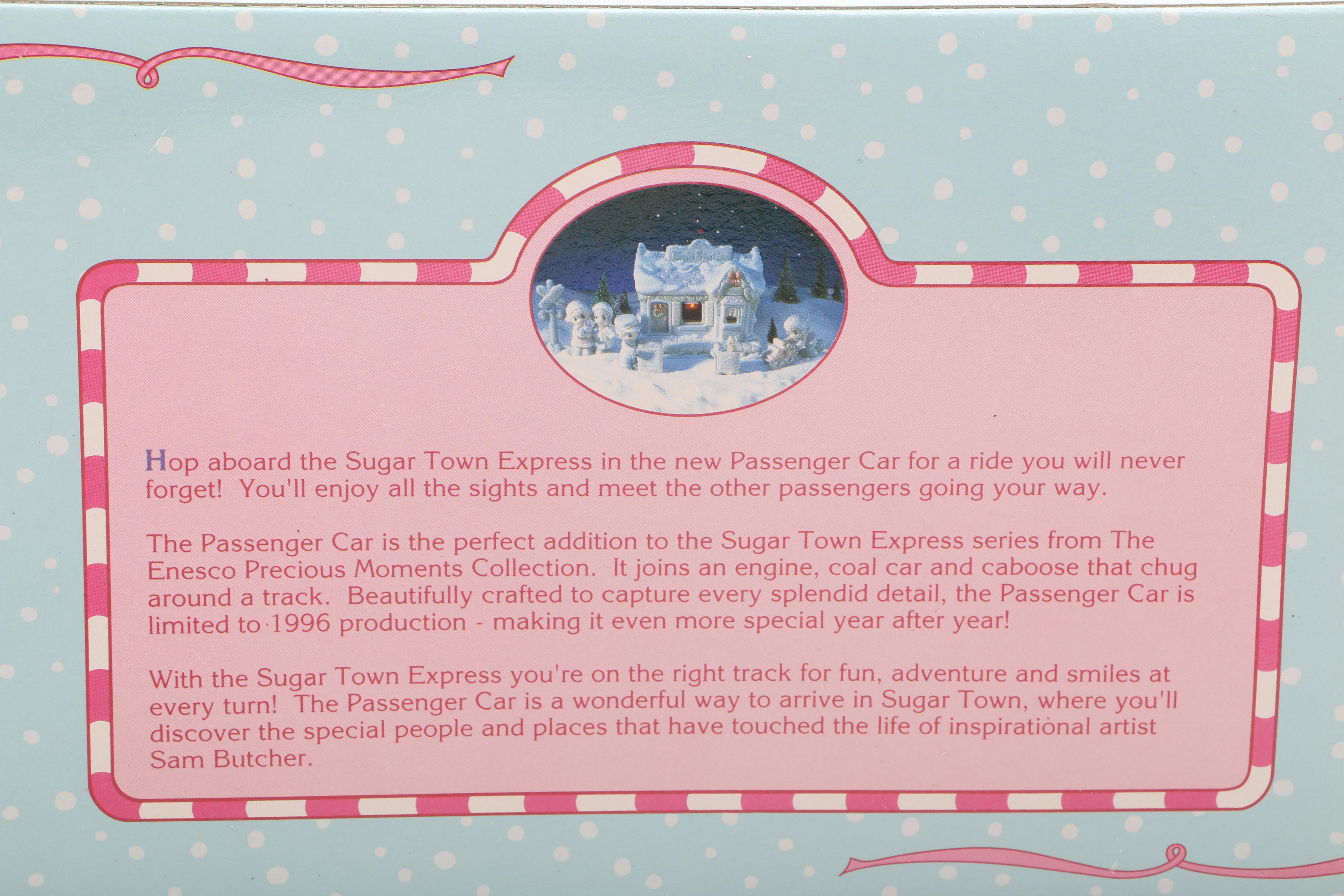 "Sugar Town Express" Scale Model Train Set by Enesco