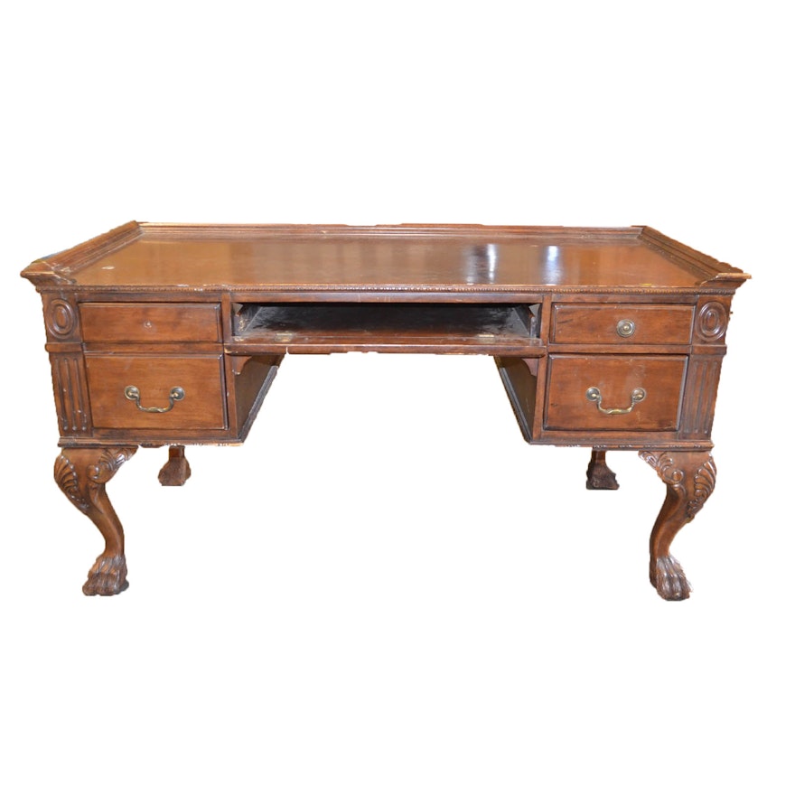 Chippendale Style Wood Desk