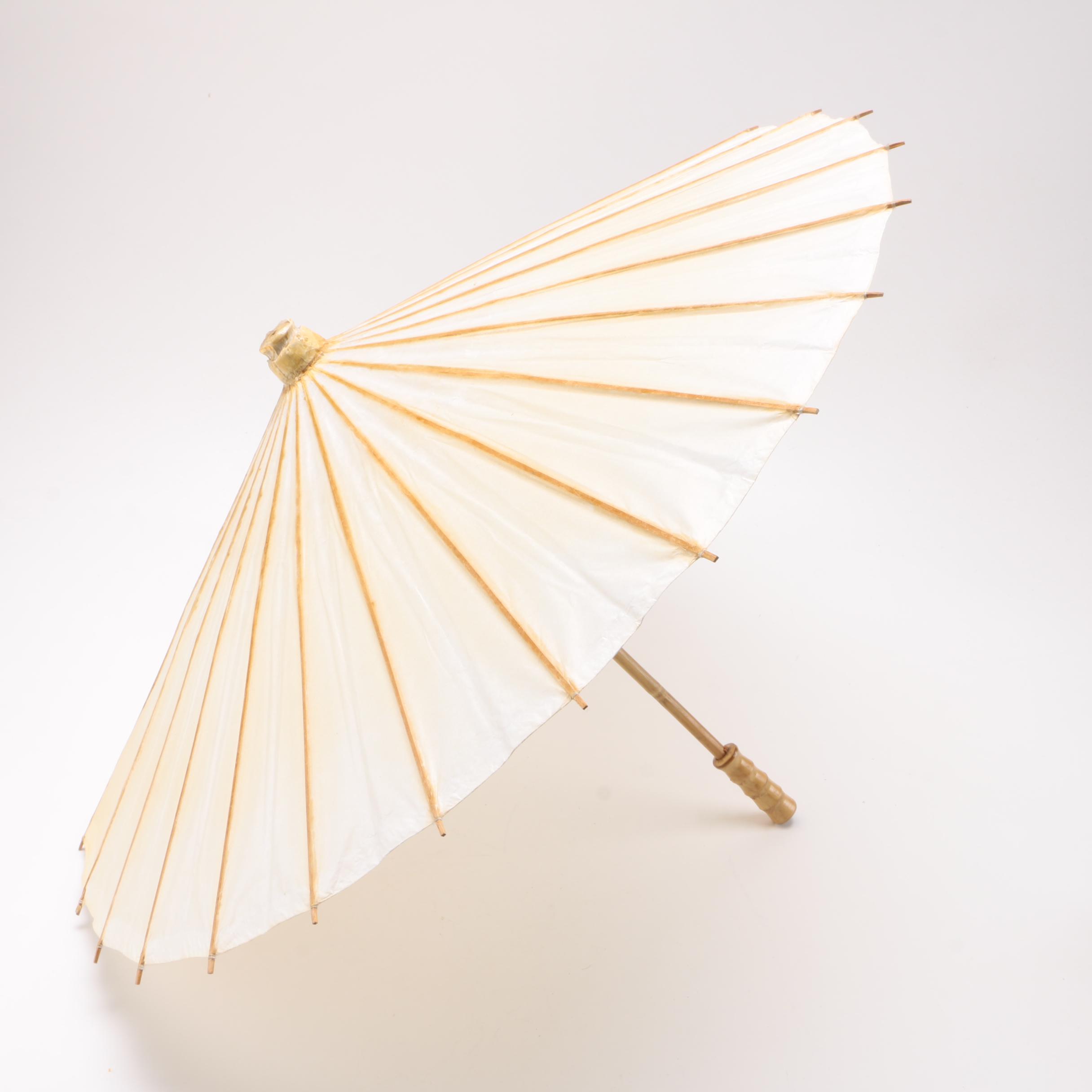 Vintage Japanese and East Asian Parasols