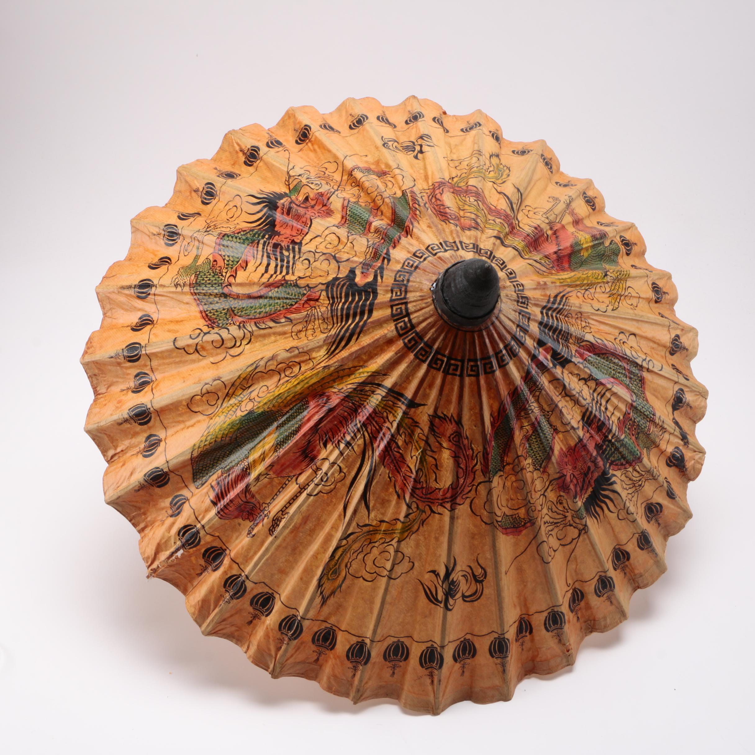 Vintage Japanese and East Asian Parasols
