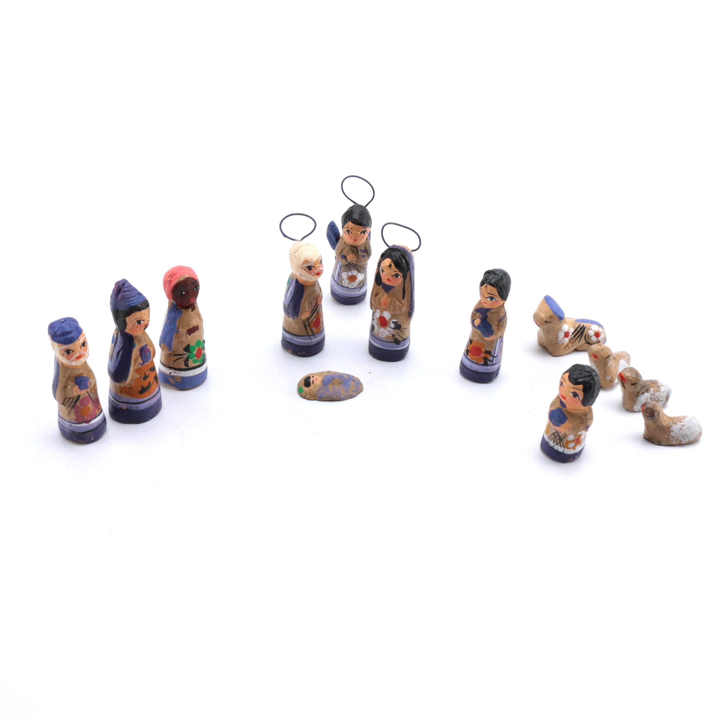 Miniature Nativity Scene