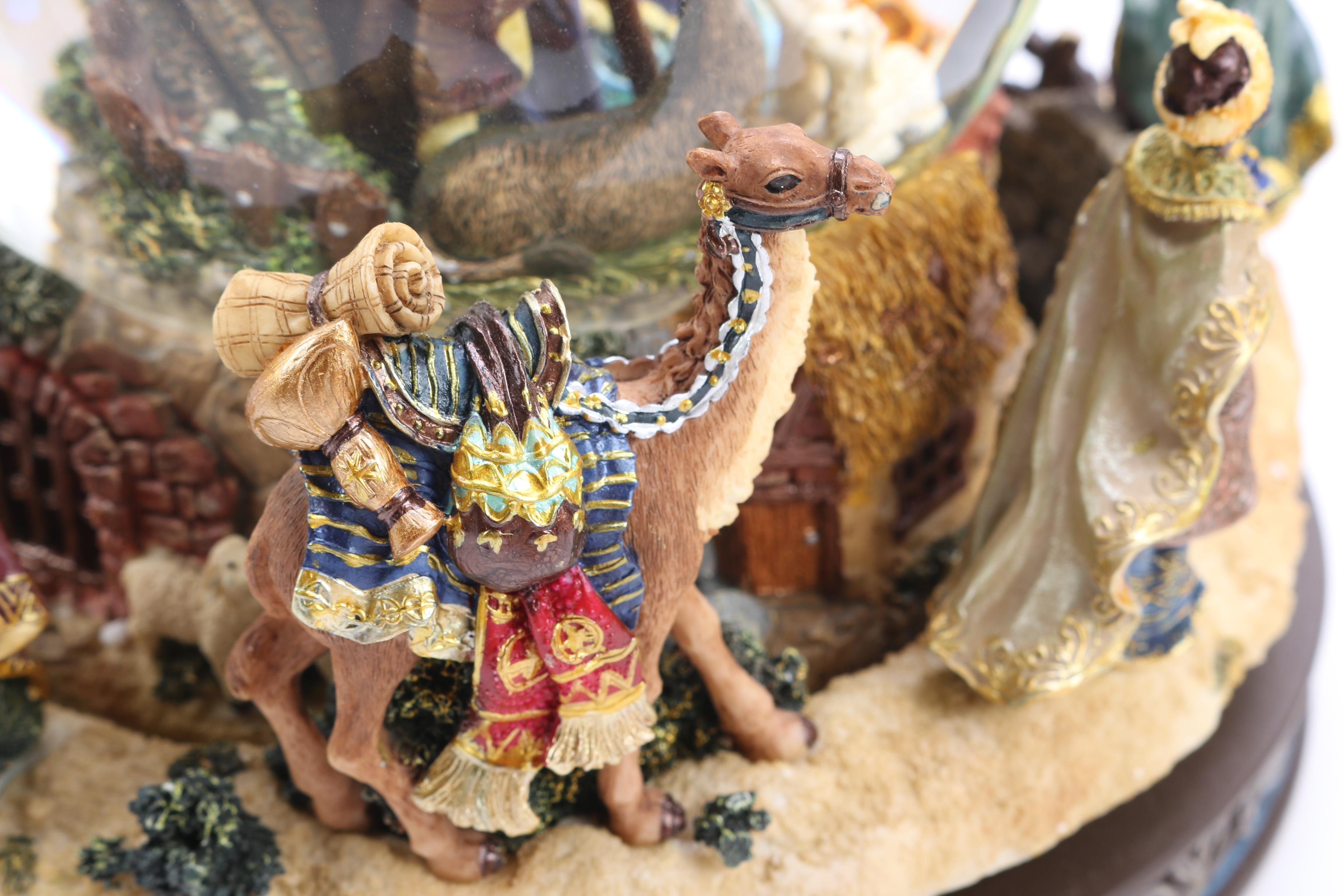 Two Kirkland Signature Musical Water globes