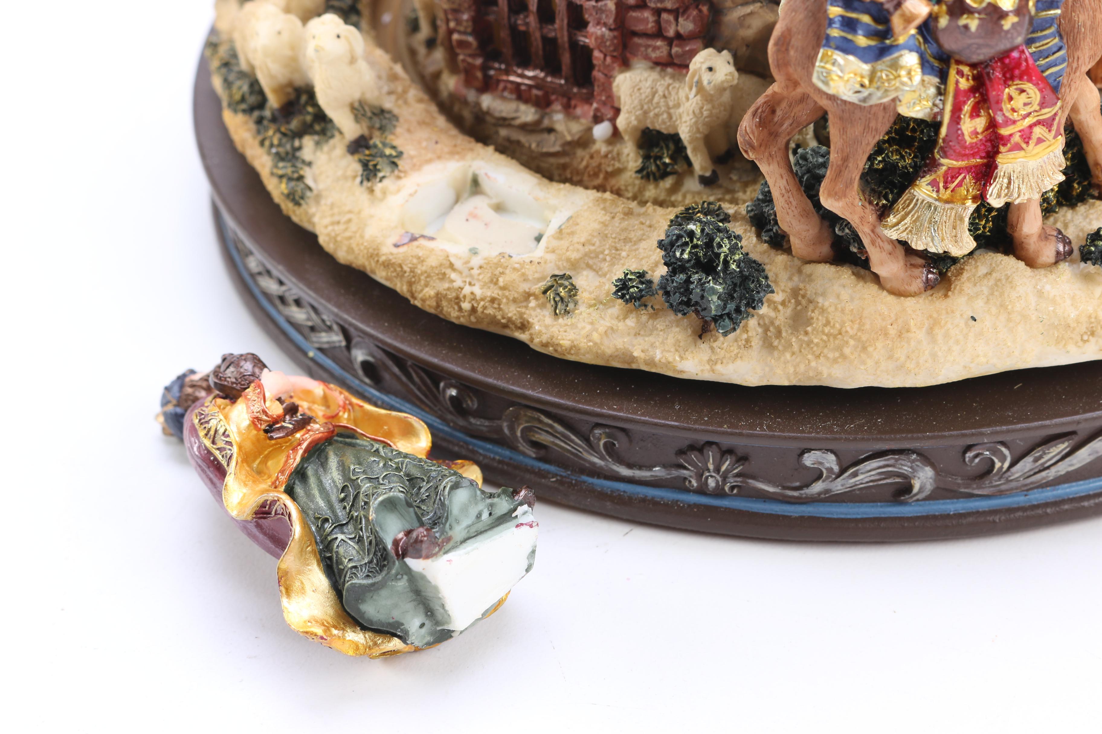 Two Kirkland Signature Musical Water globes