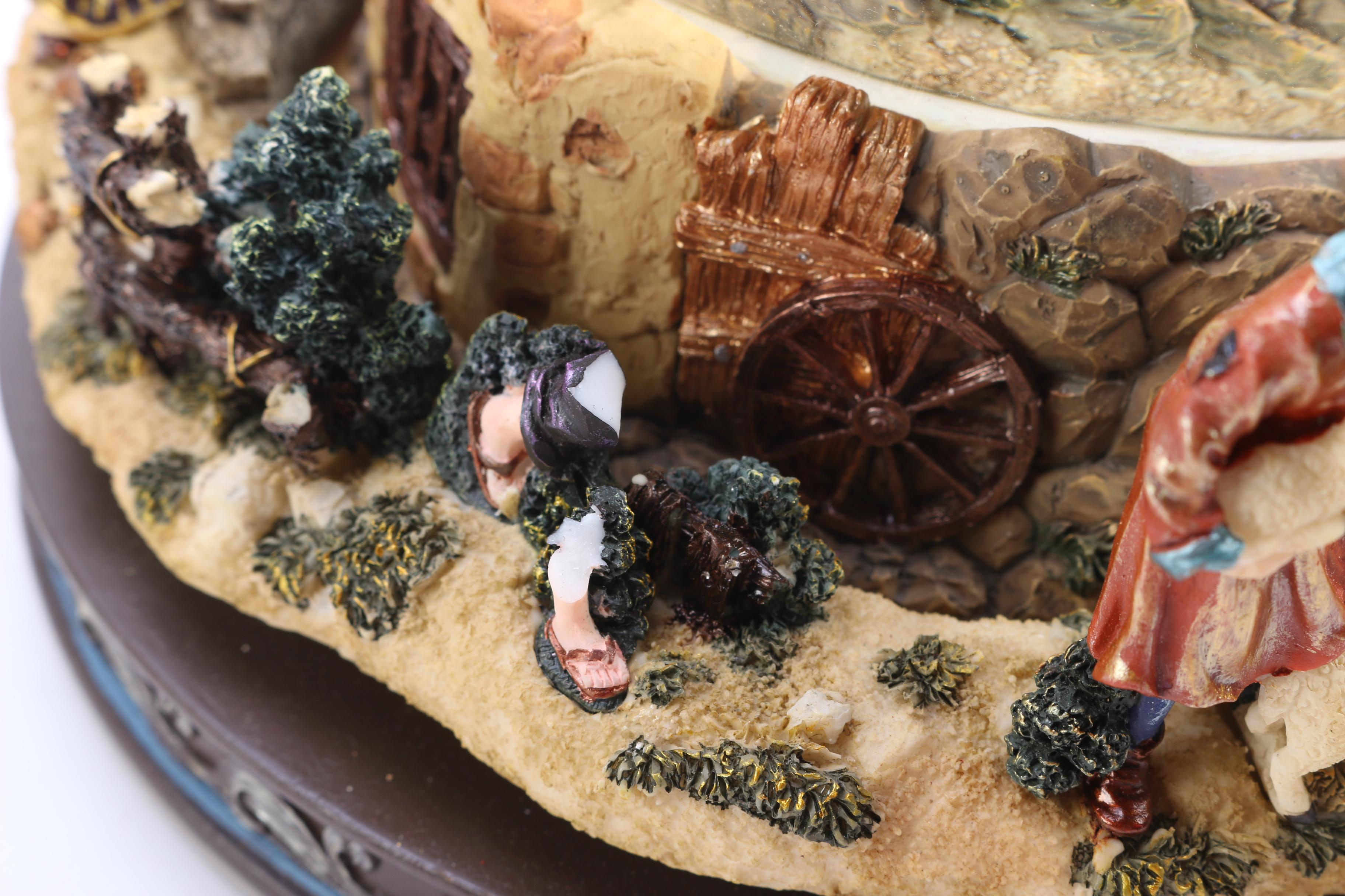 Two Kirkland Signature Musical Water globes