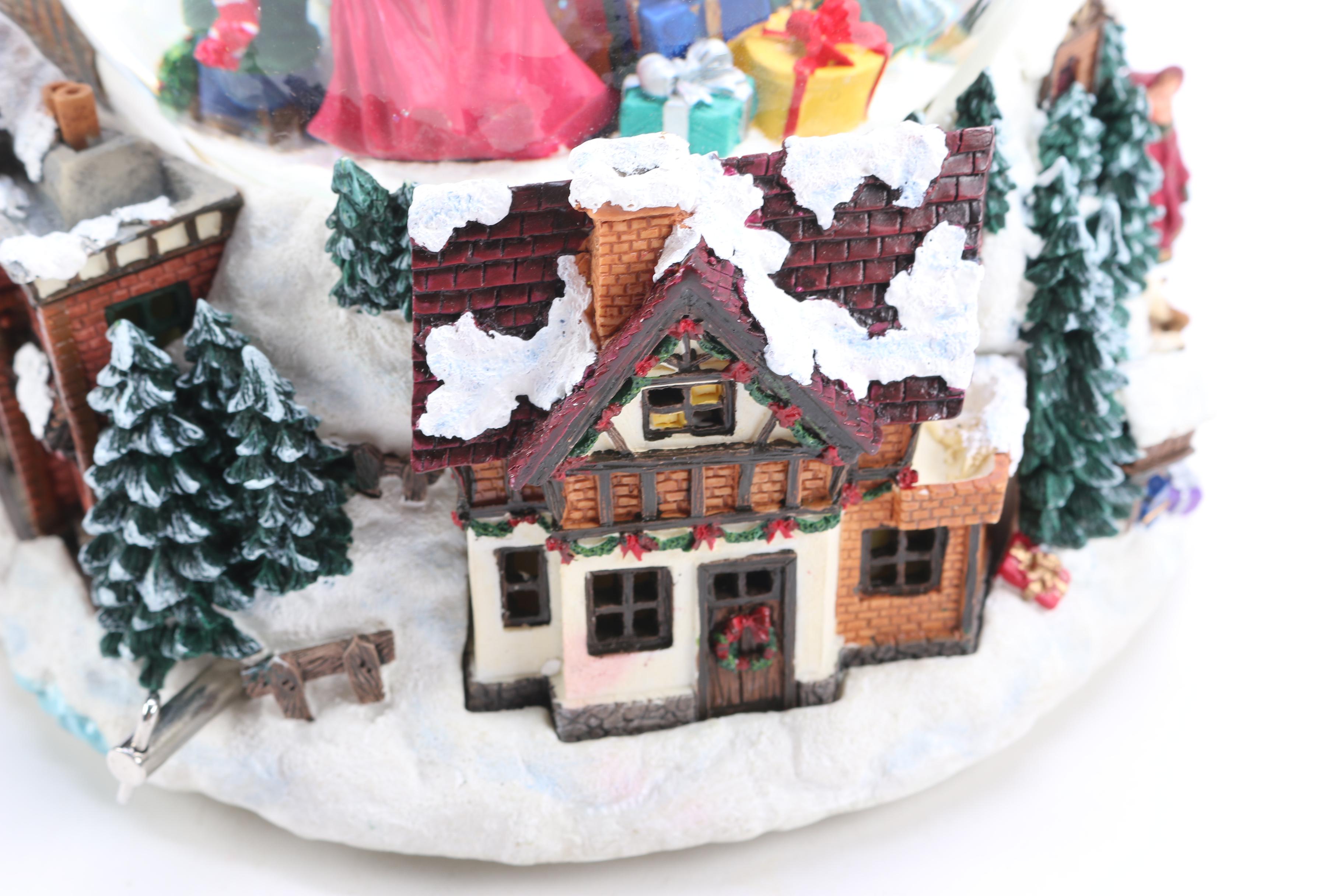 Two Kirkland Signature Musical Water globes