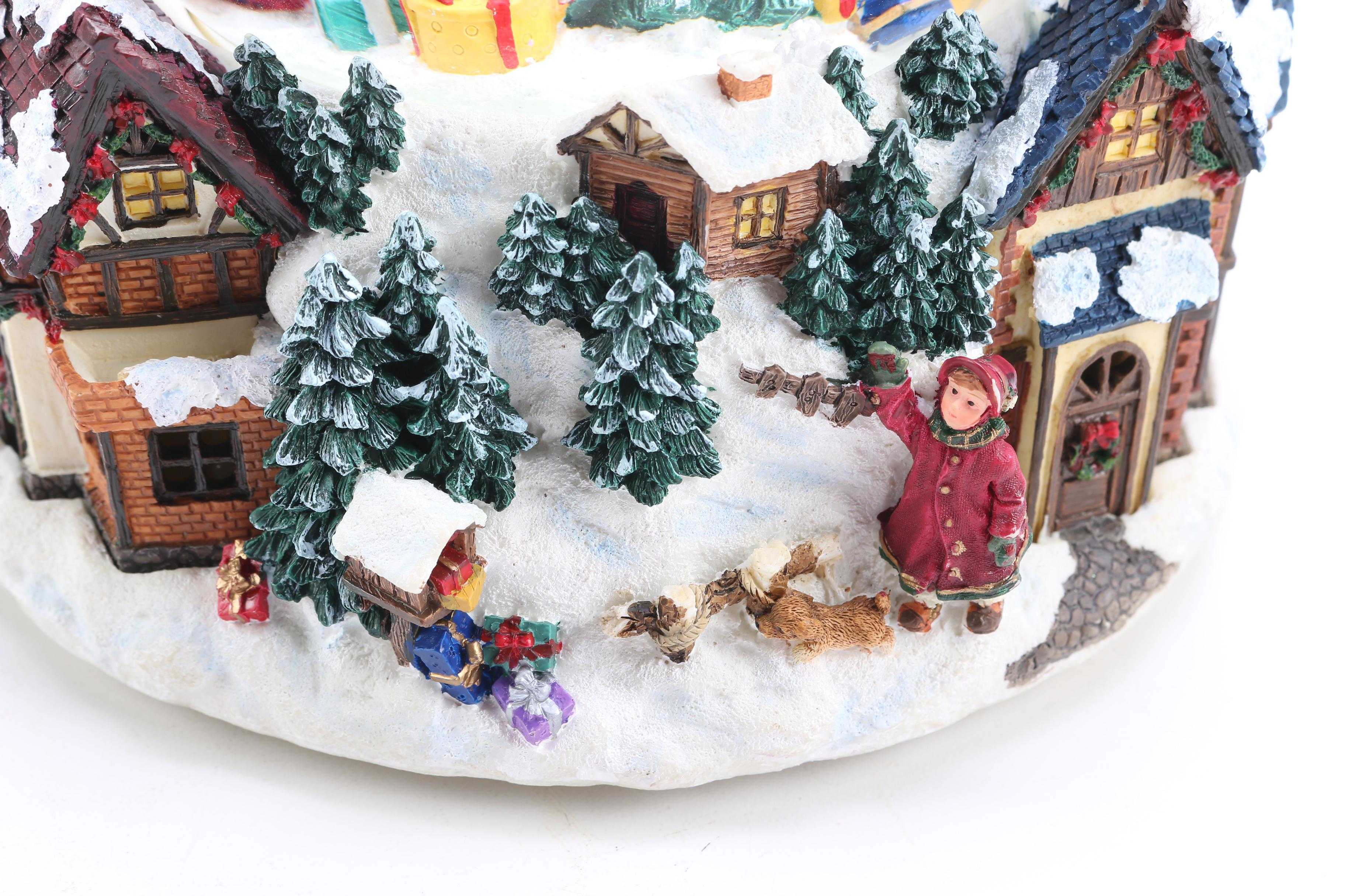 Two Kirkland Signature Musical Water globes