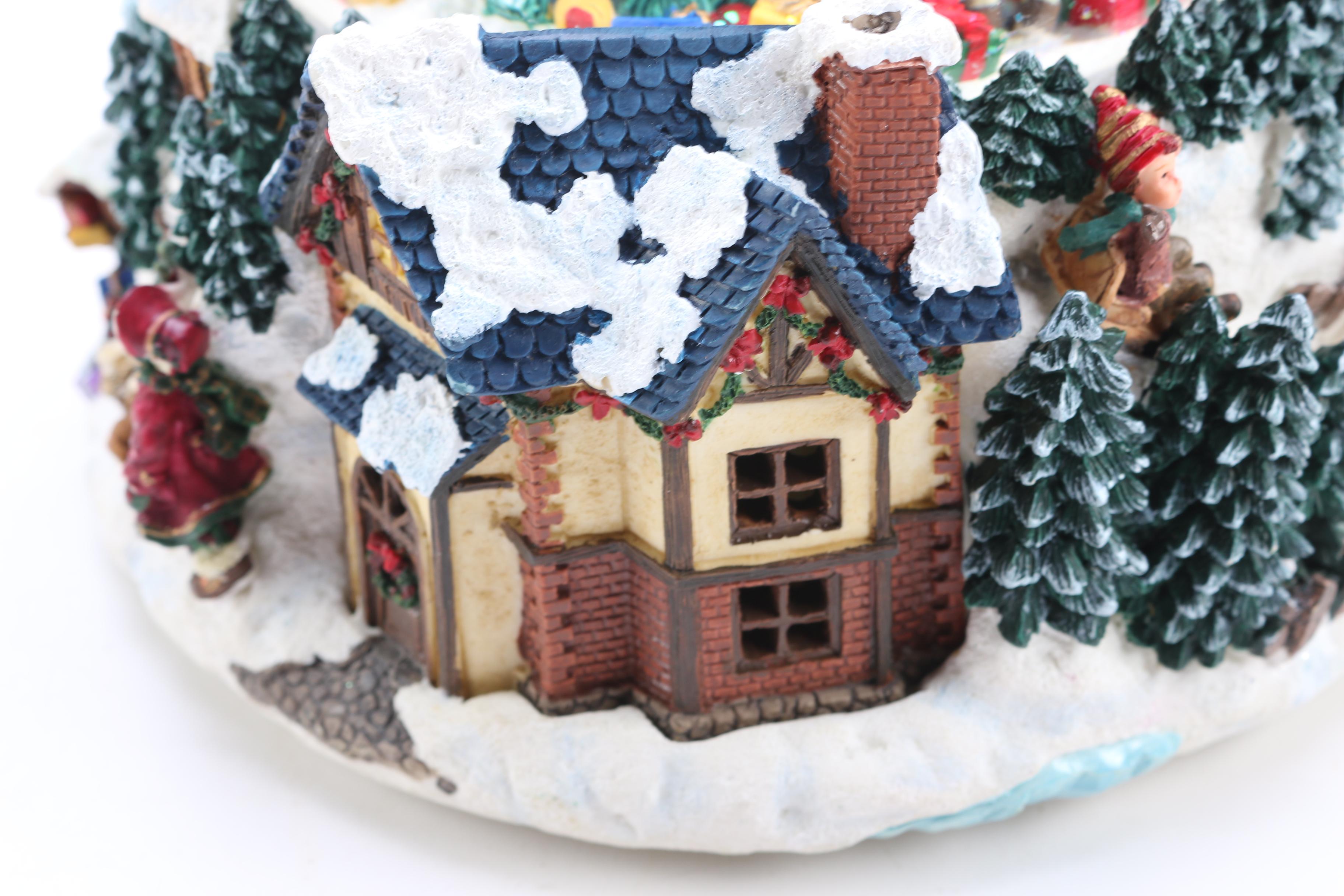 Two Kirkland Signature Musical Water globes