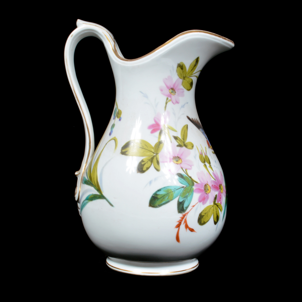 Hand Painted Porcelain Pitcher