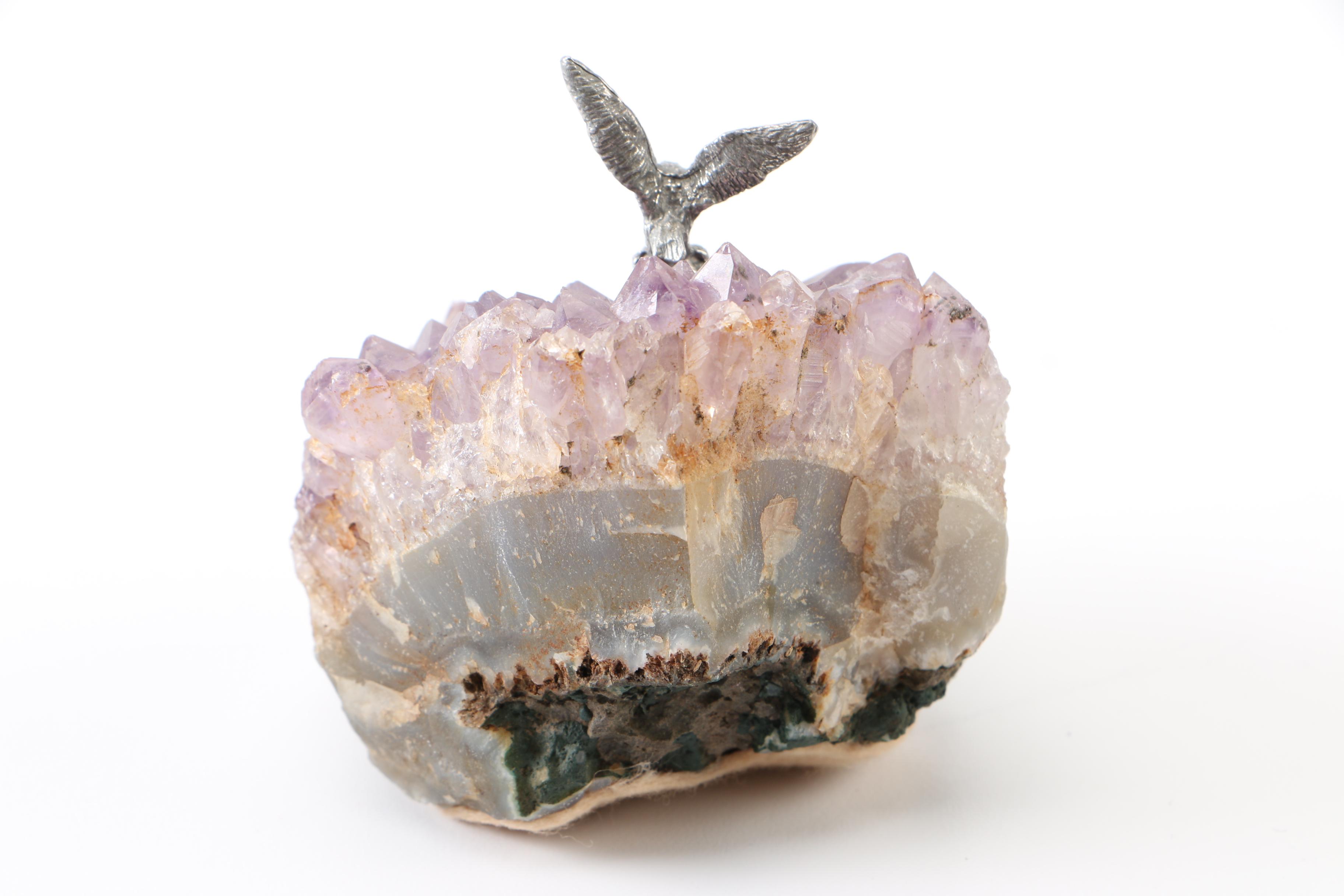 Geodes and Amethyst Crystal Clusters