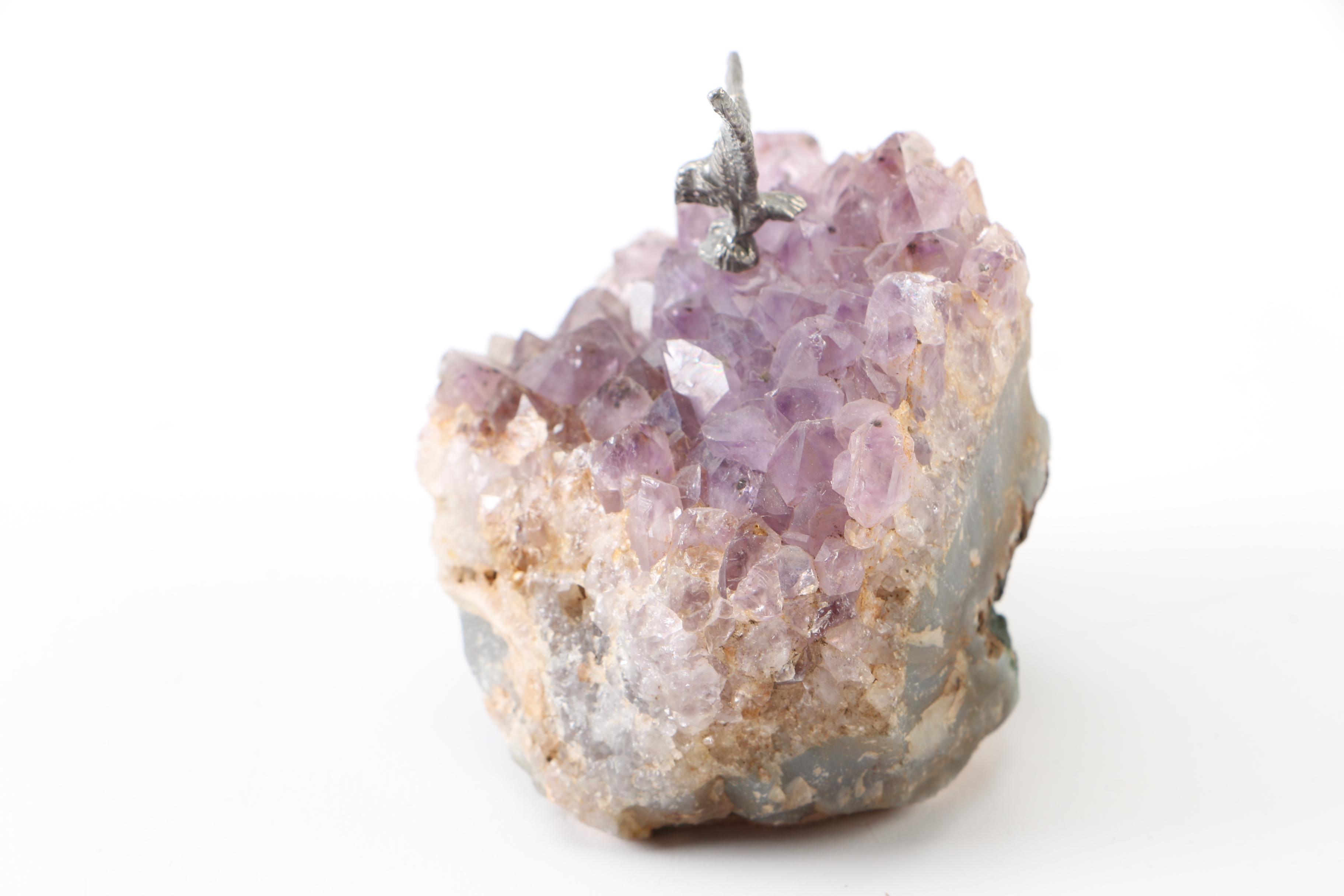 Geodes and Amethyst Crystal Clusters