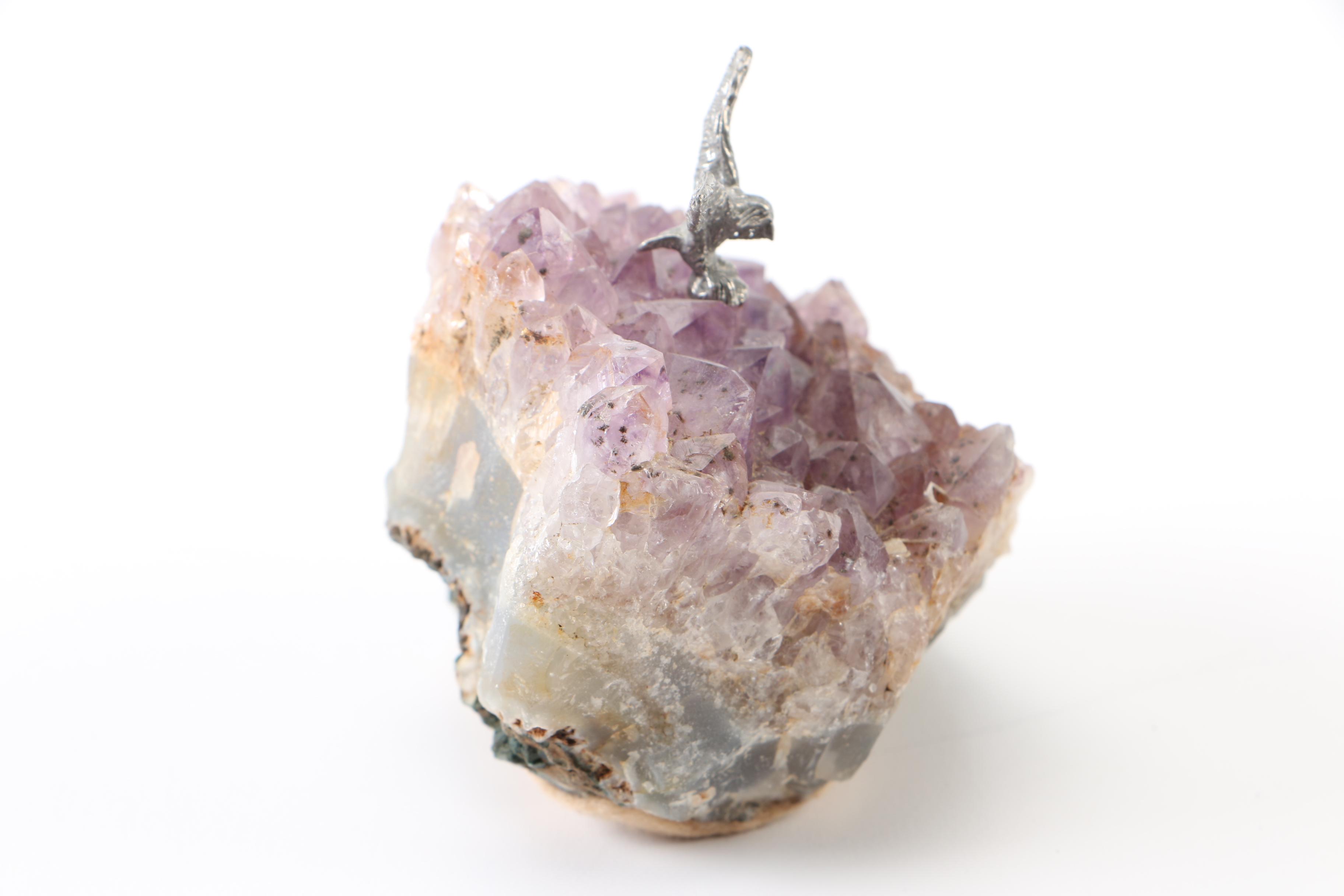 Geodes and Amethyst Crystal Clusters
