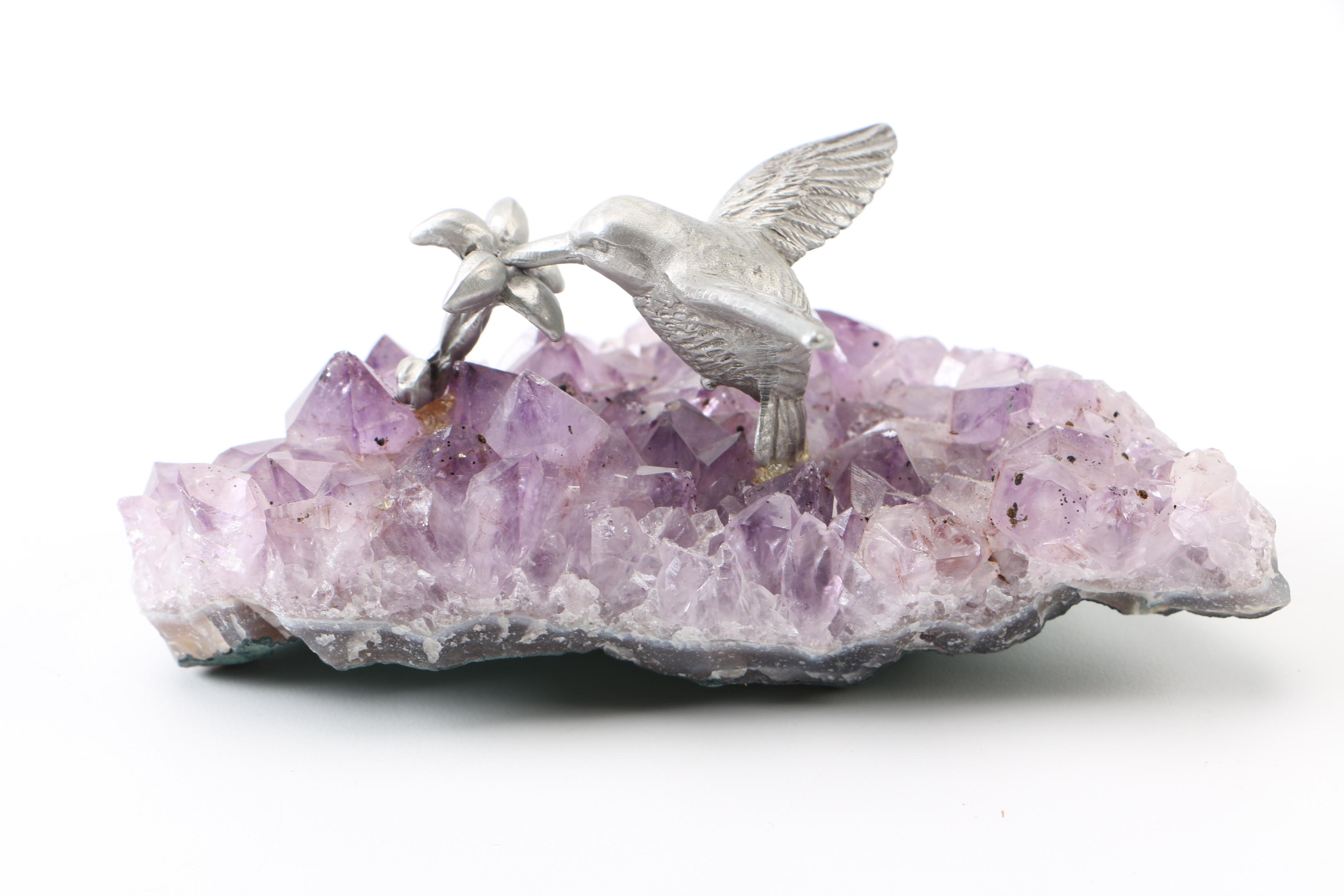 Geodes and Amethyst Crystal Clusters