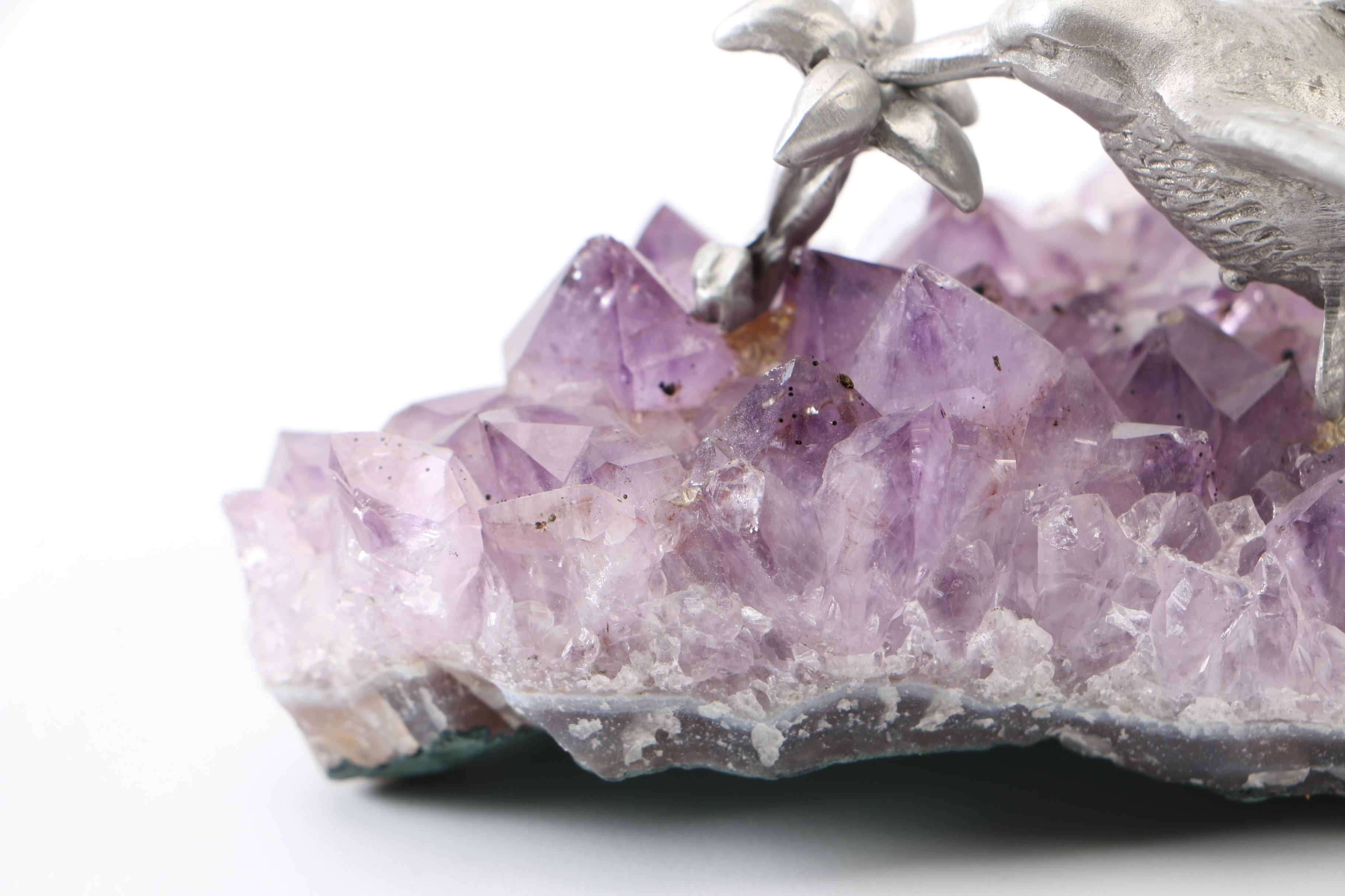 Geodes and Amethyst Crystal Clusters