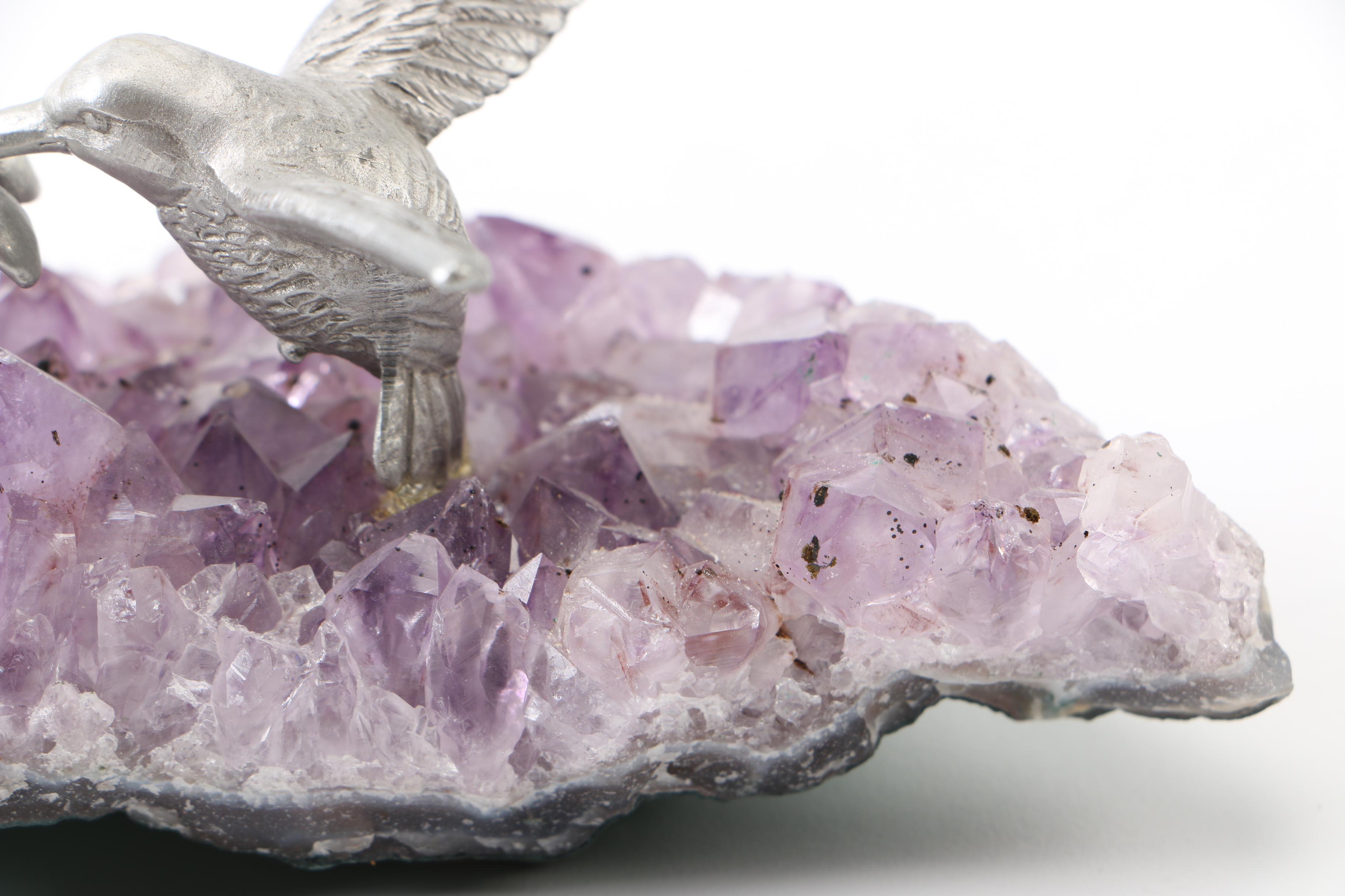 Geodes and Amethyst Crystal Clusters