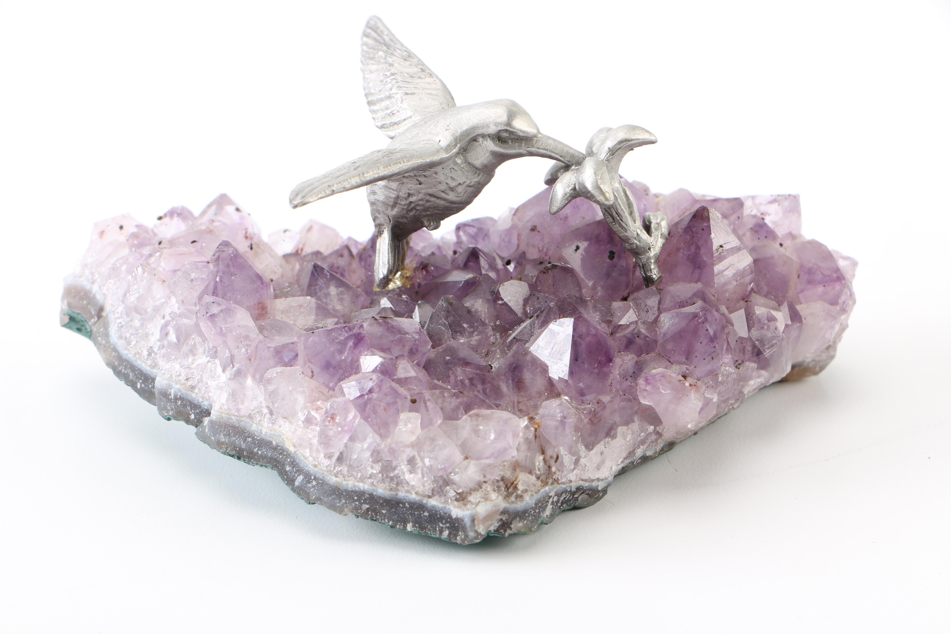 Geodes and Amethyst Crystal Clusters