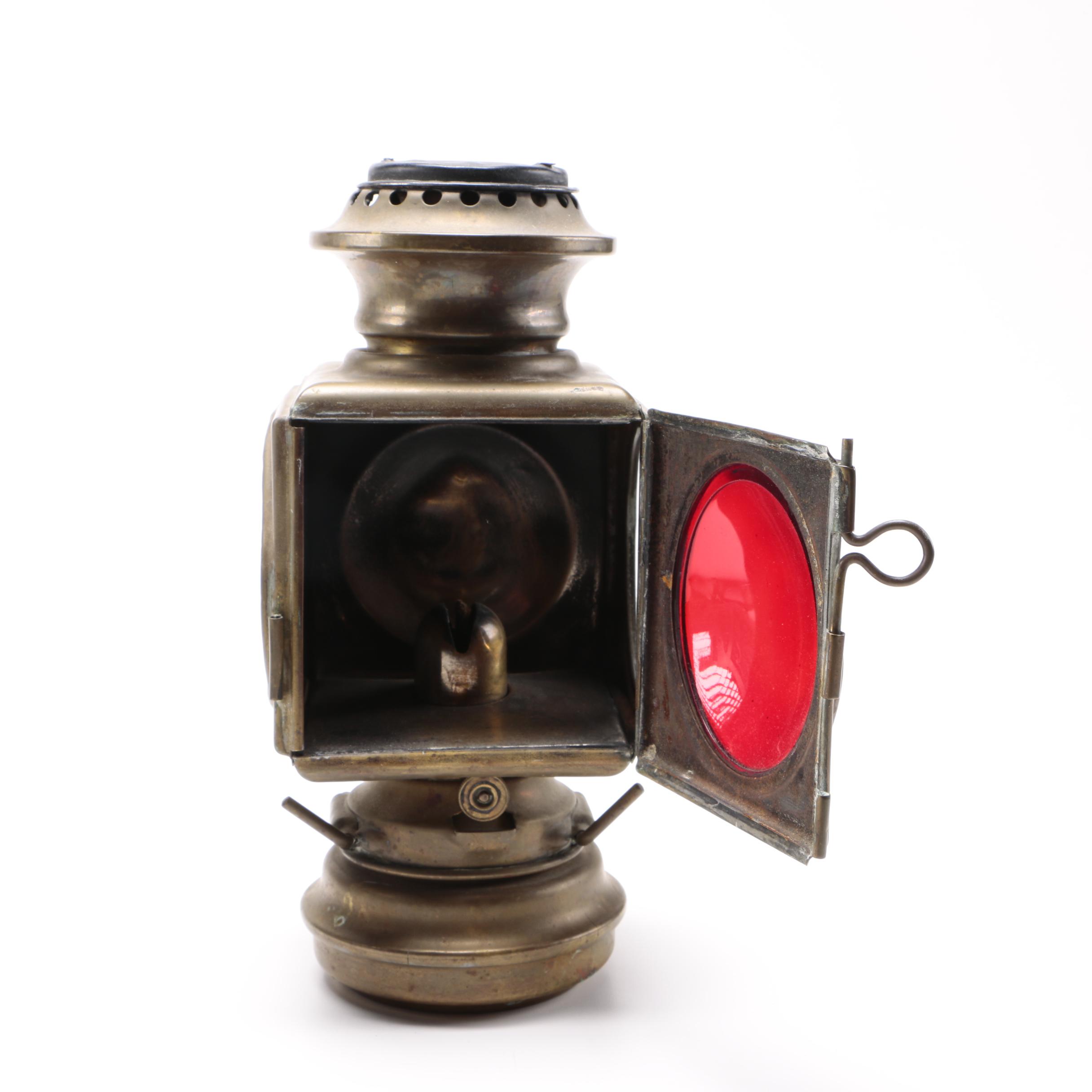 Brandt Automatic Cashier and Signal Lantern