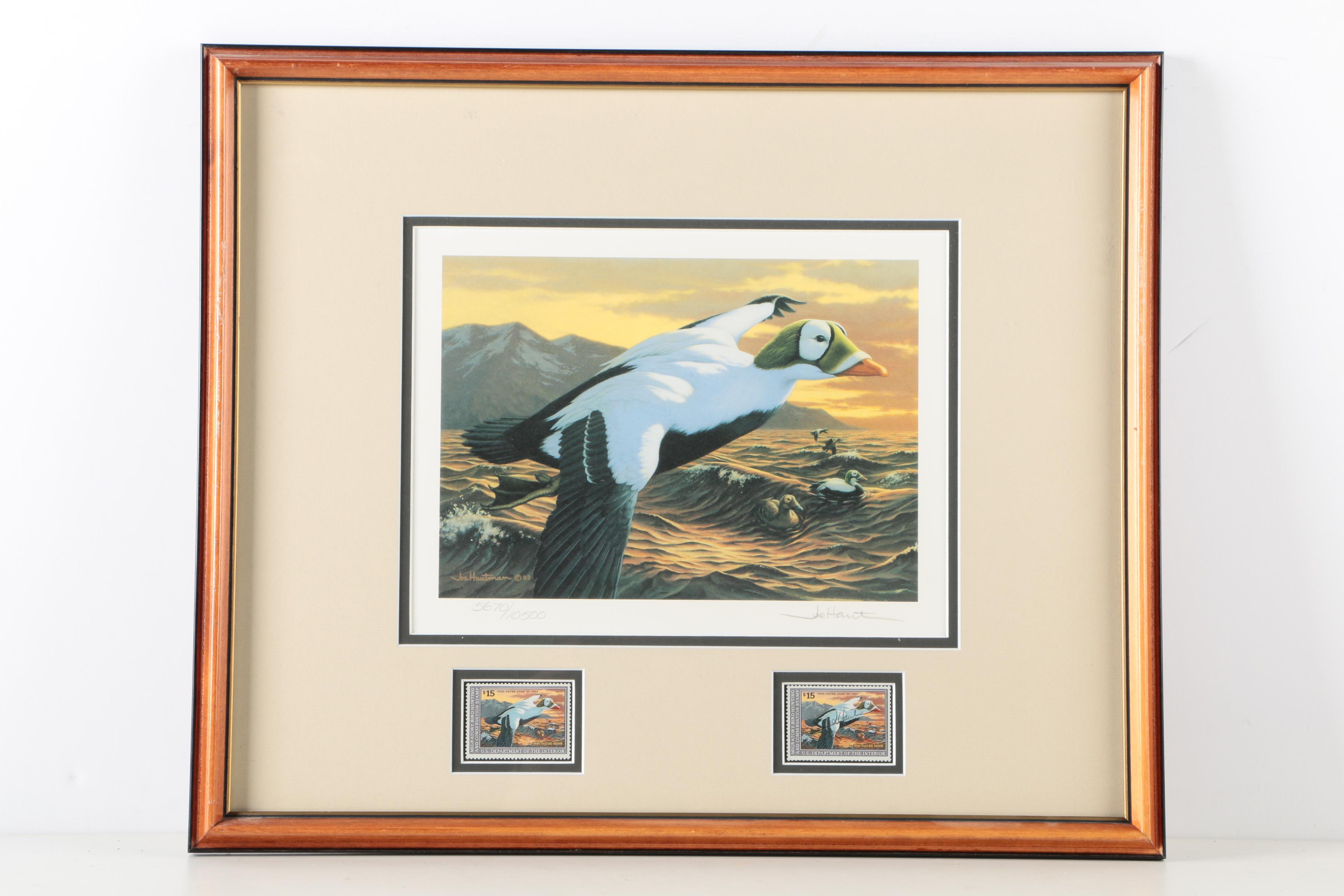 Limited Edition Offset Lithographs After Federal Duck Hunting Stamps