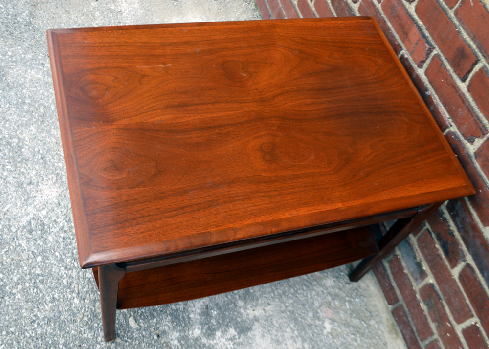 Vintage Mahogany Side Table by Mersman