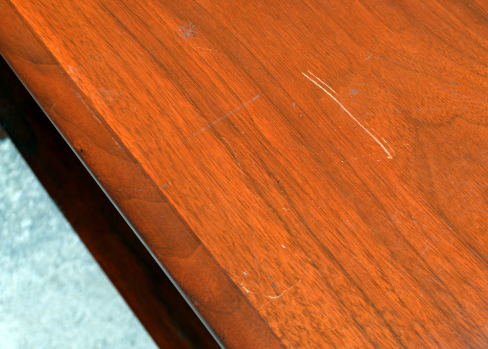 Vintage Mahogany Side Table by Mersman