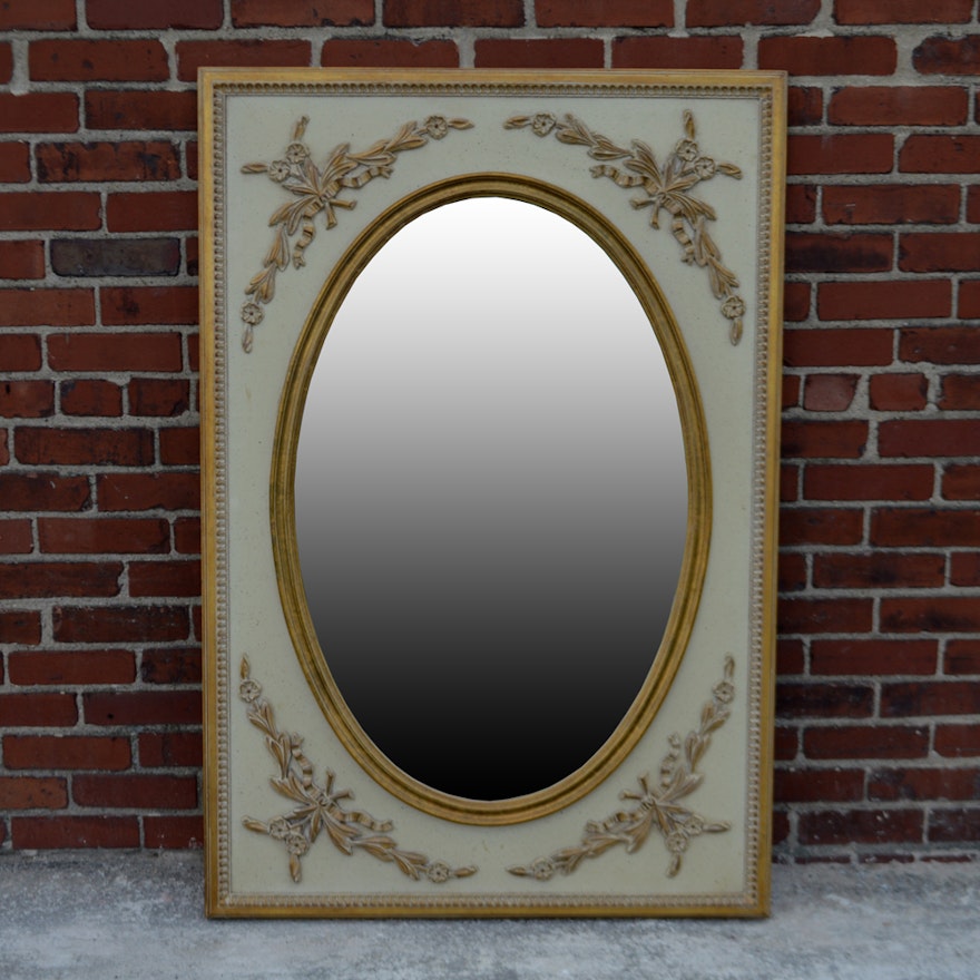 Provincial Louis XV Style Wall Mirror