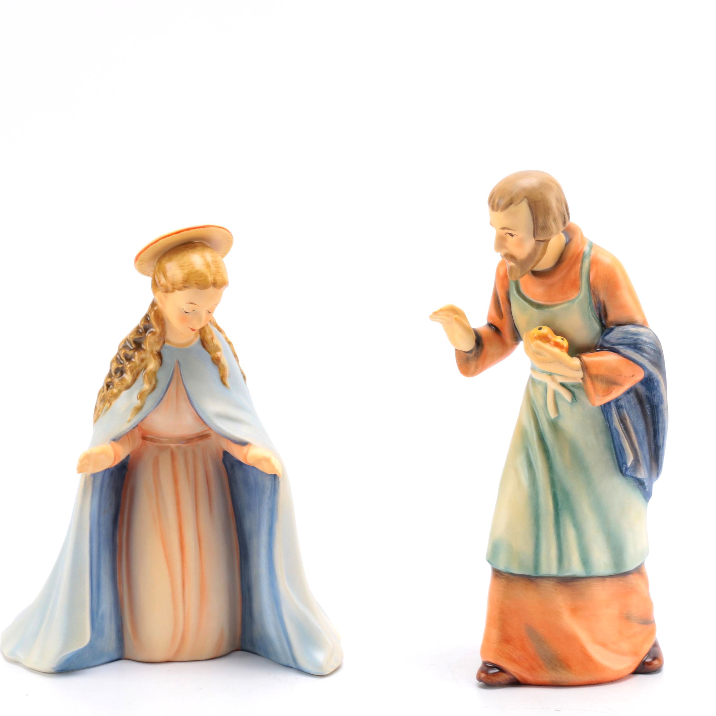 Mary and Joseph Hummel Figurines