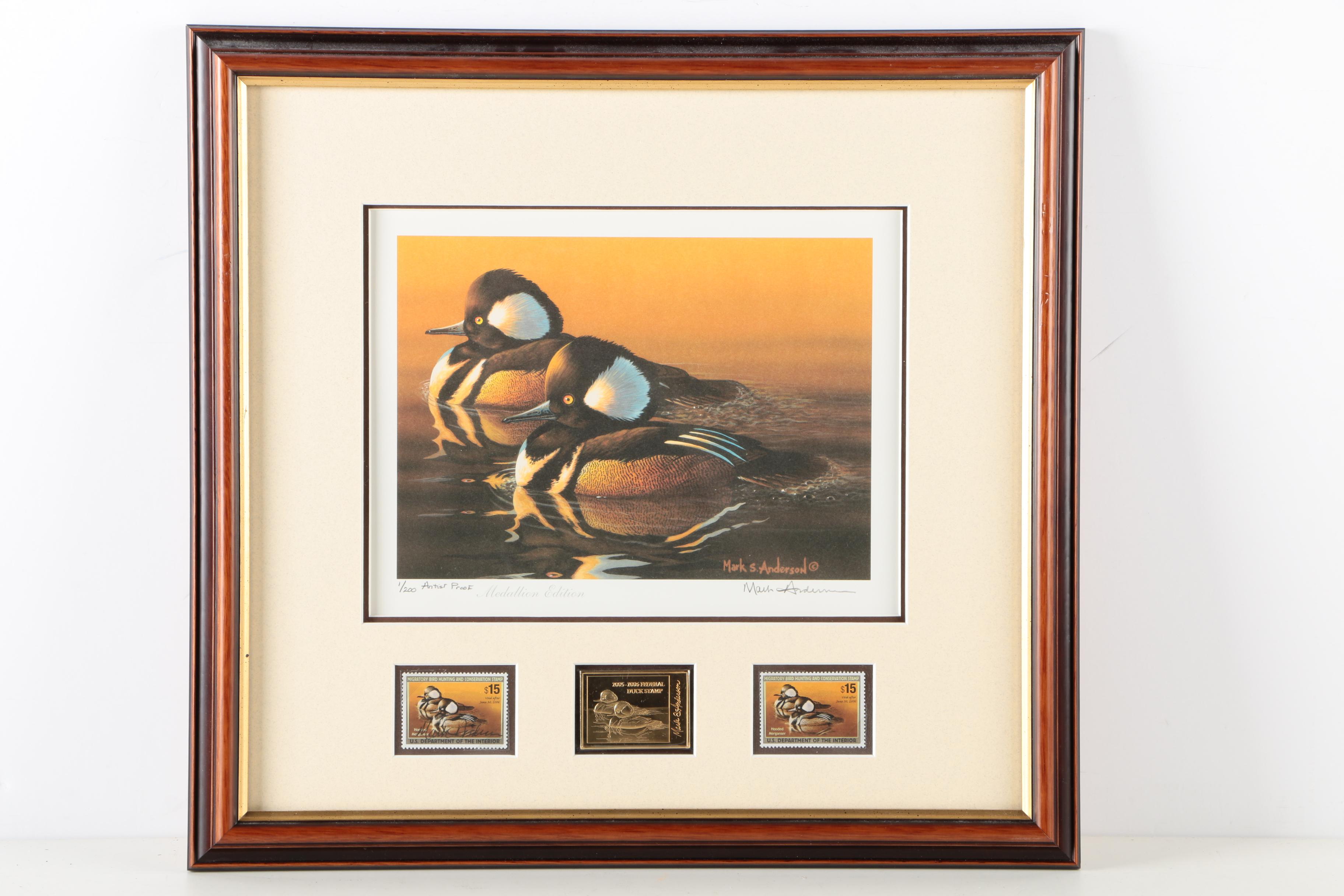 Limited Edition Offset Lithographs After Federal Duck Hunting Stamps