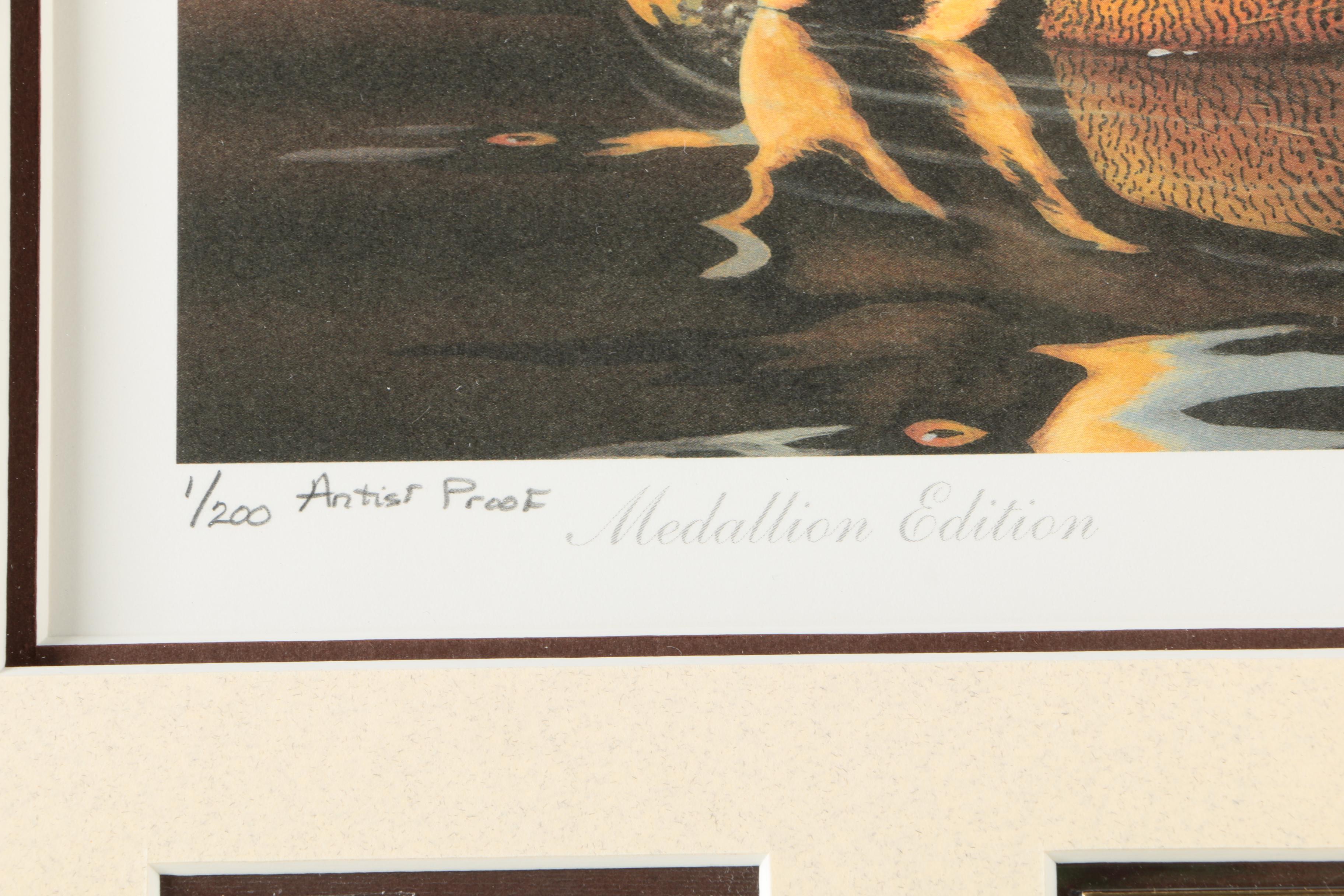 Limited Edition Offset Lithographs After Federal Duck Hunting Stamps