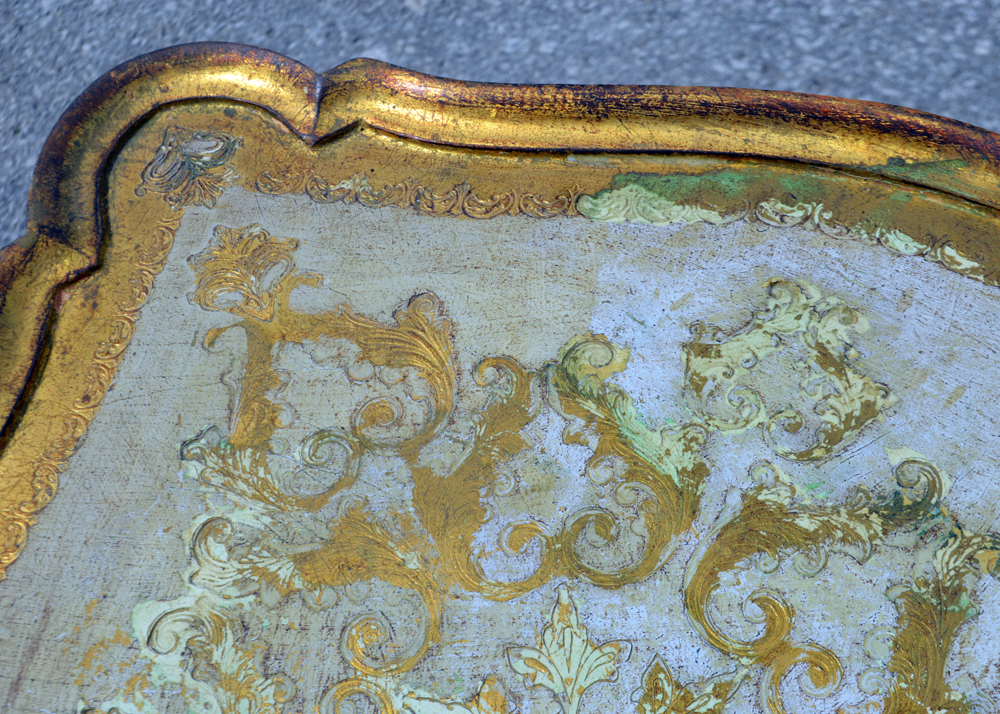 Vintage Italian Renaissance Style Nesting Tables