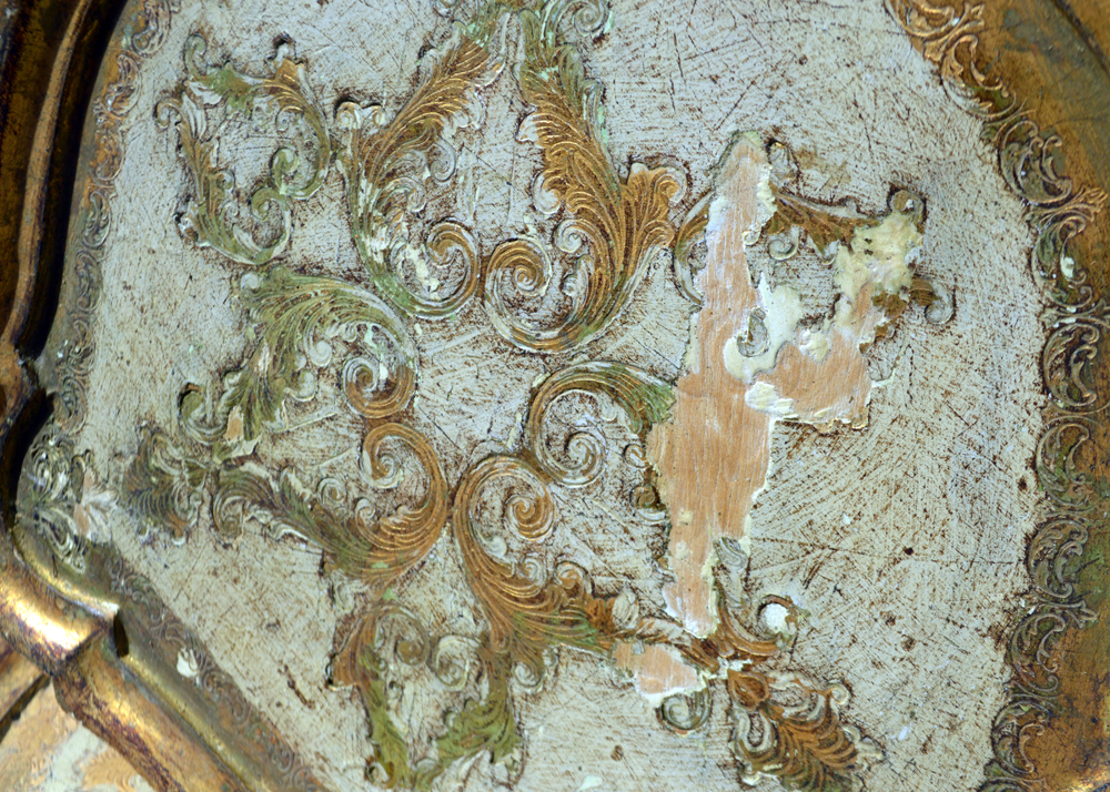 Vintage Italian Renaissance Style Nesting Tables