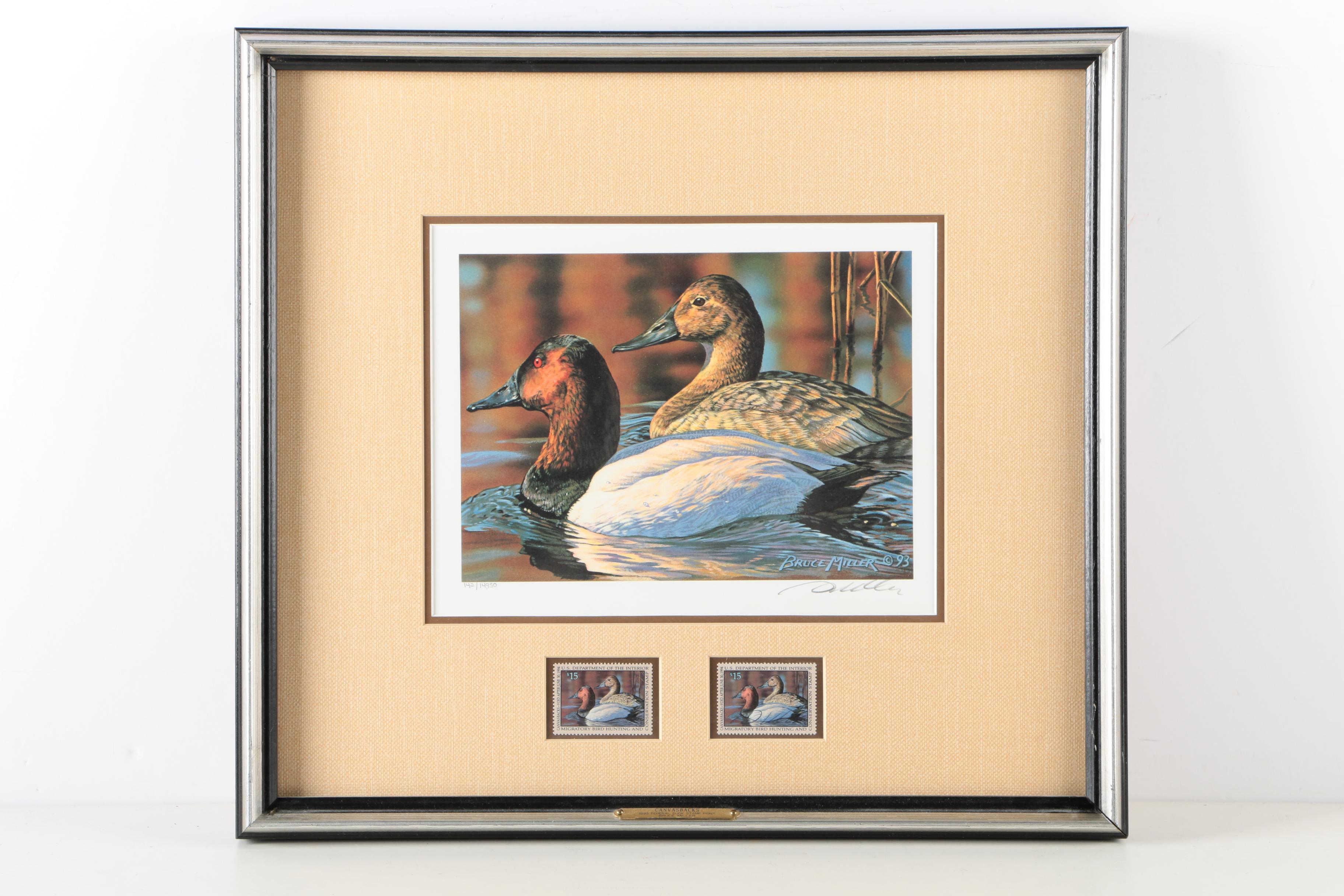 Limited Edition Offset Lithograph Prints of Federal Duck Stamp Prints