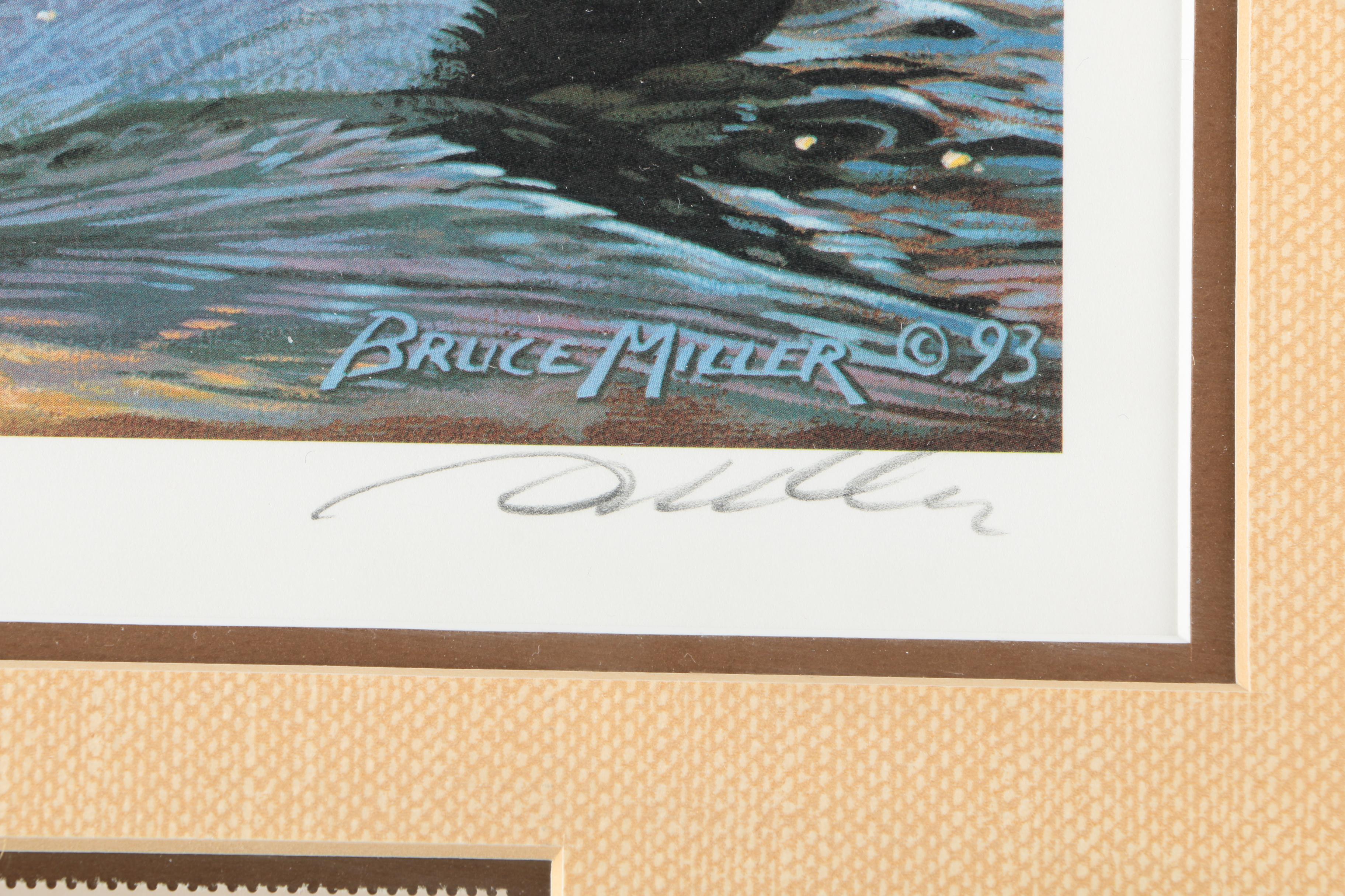 Limited Edition Offset Lithograph Prints of Federal Duck Stamp Prints