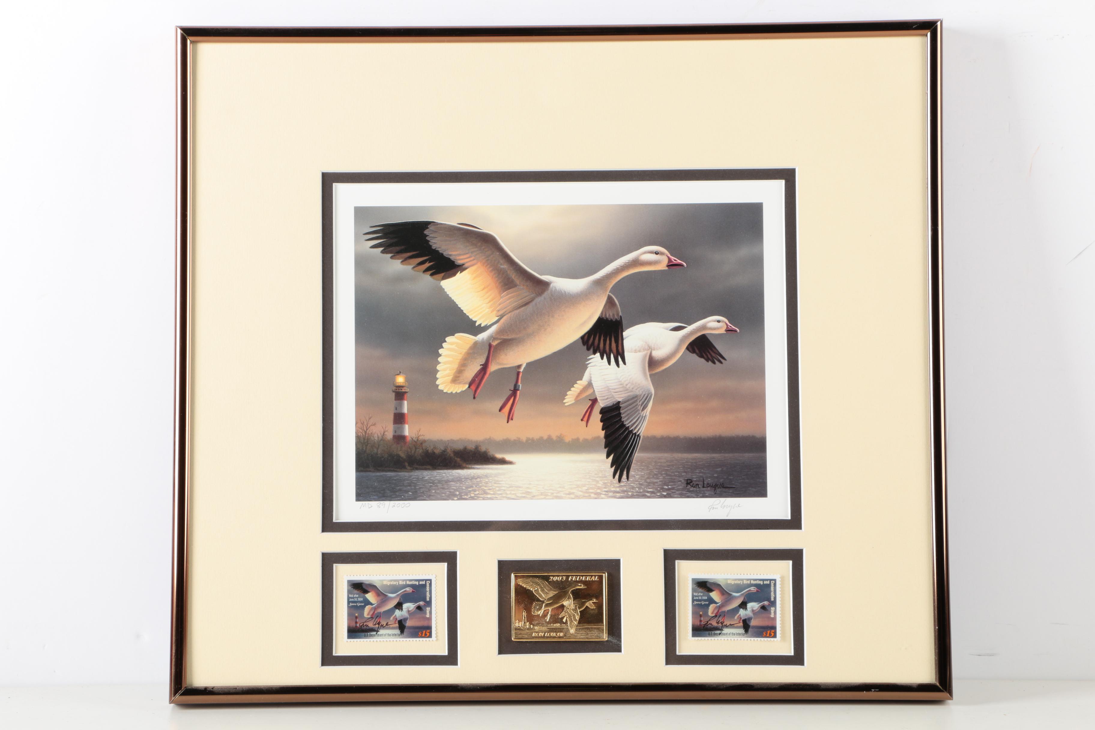 Limited Edition Offset Lithograph Prints of Federal Duck Stamp Prints