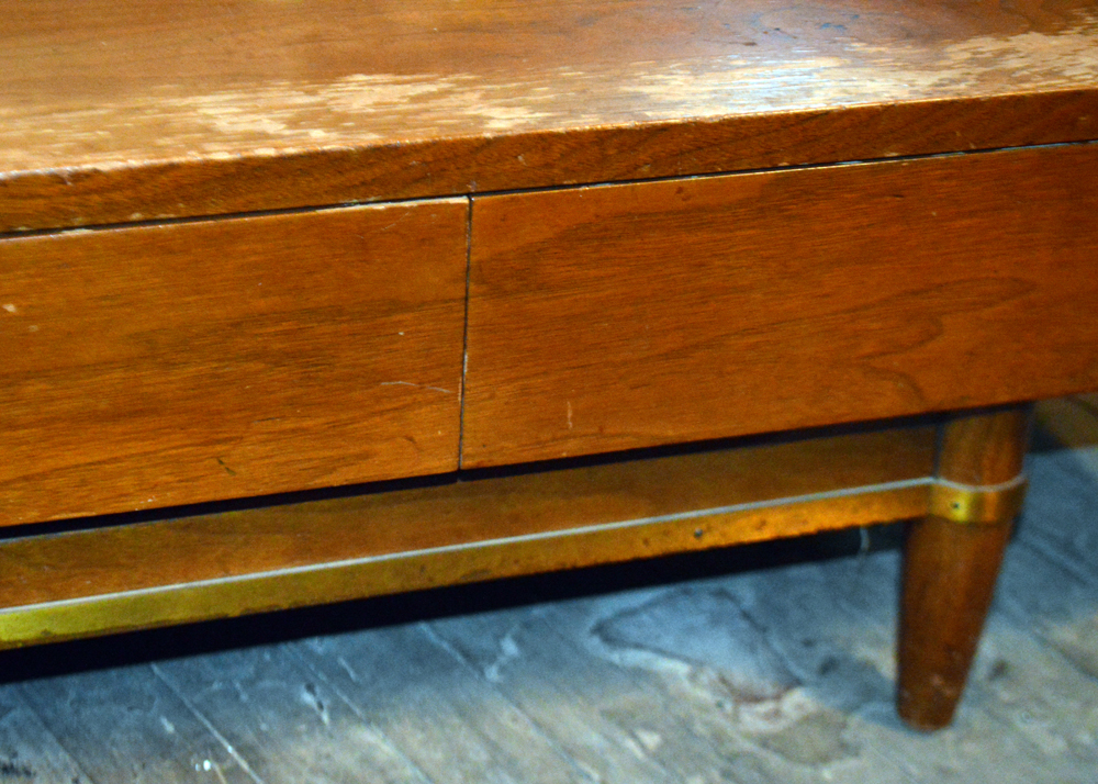 Mid Century Modern Bench by Merton Gershun for American of Martinsville