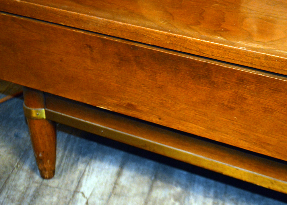 Mid Century Modern Bench by Merton Gershun for American of Martinsville