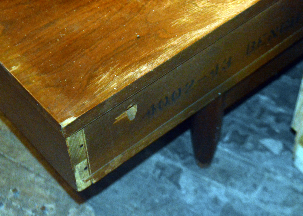 Mid Century Modern Bench by Merton Gershun for American of Martinsville