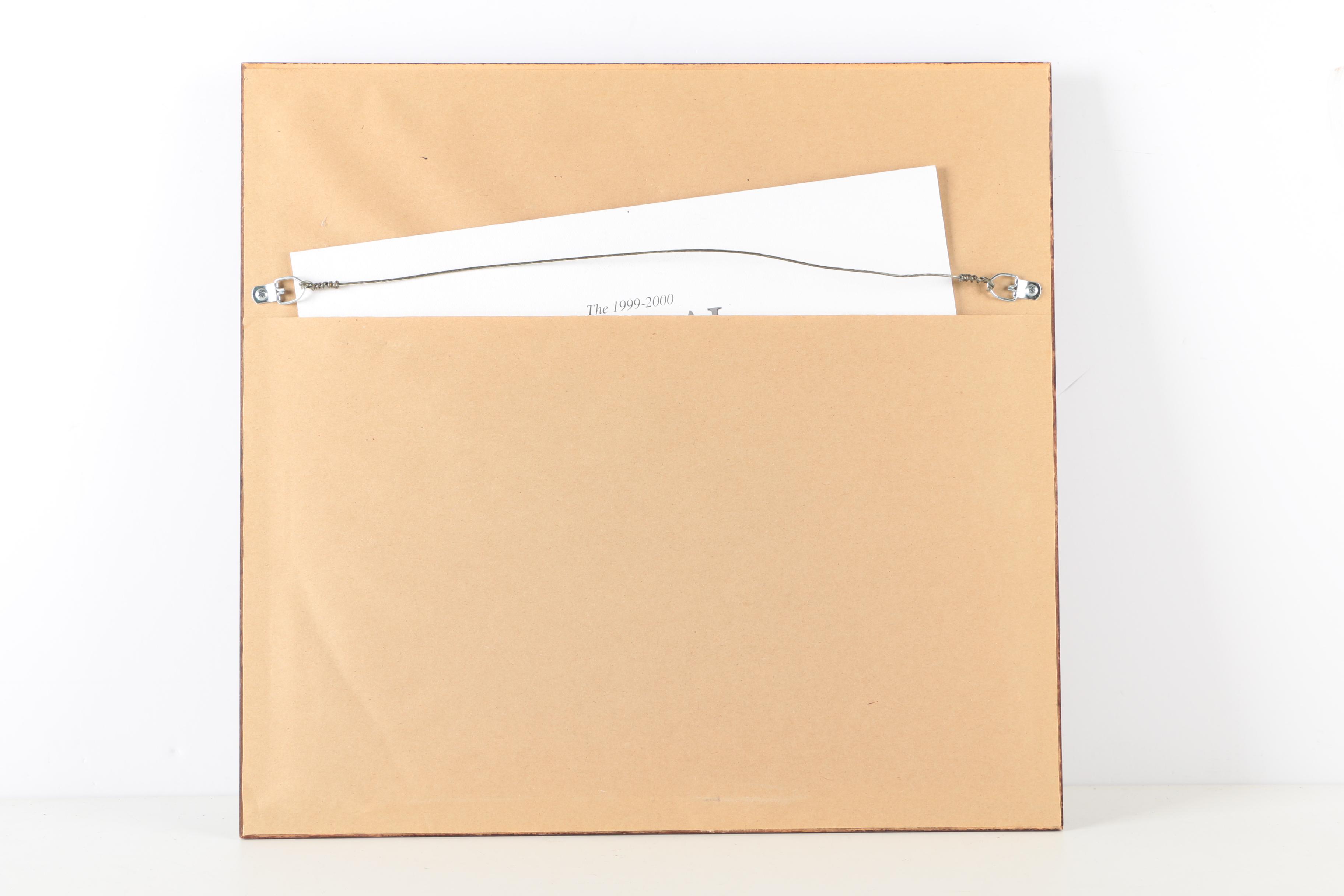 James Hautman and Robert Steiner Offset Lithographs With Stamps