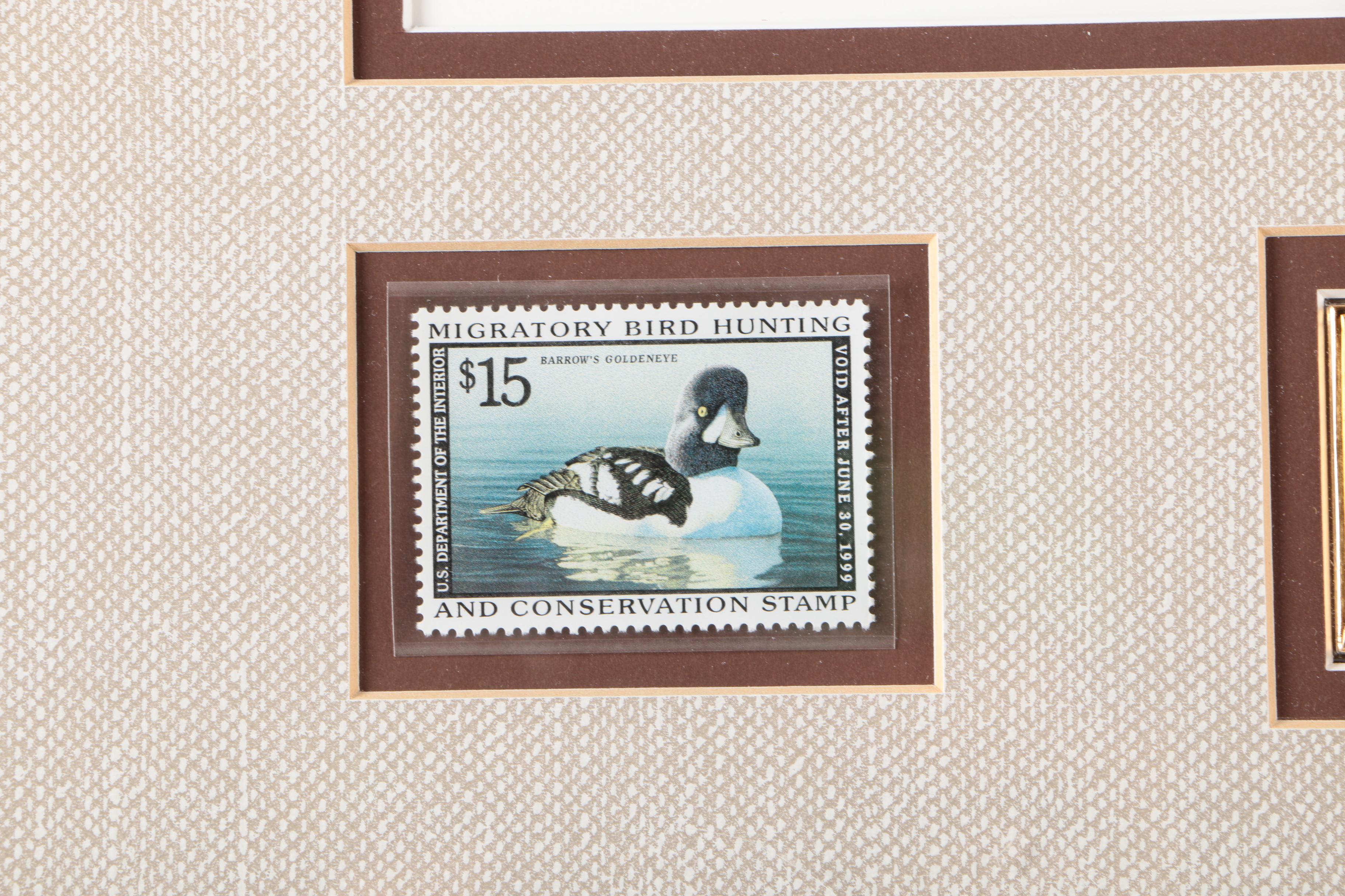 James Hautman and Robert Steiner Offset Lithographs With Stamps