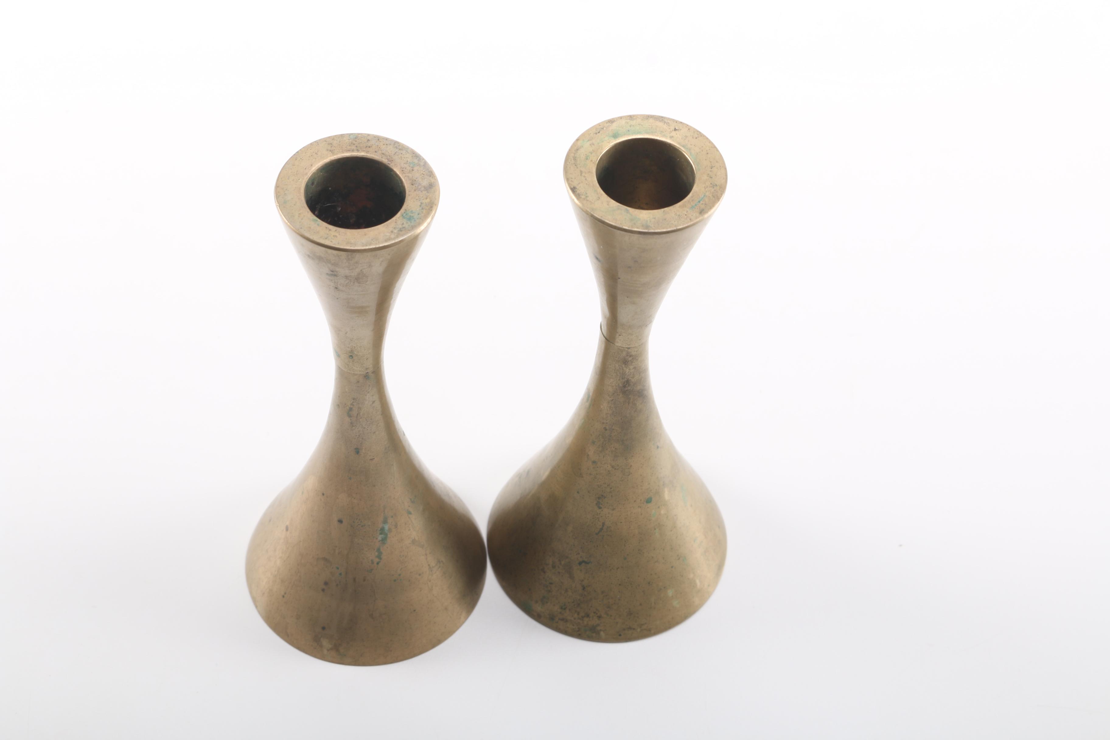 Brass Candleholders and Sconces