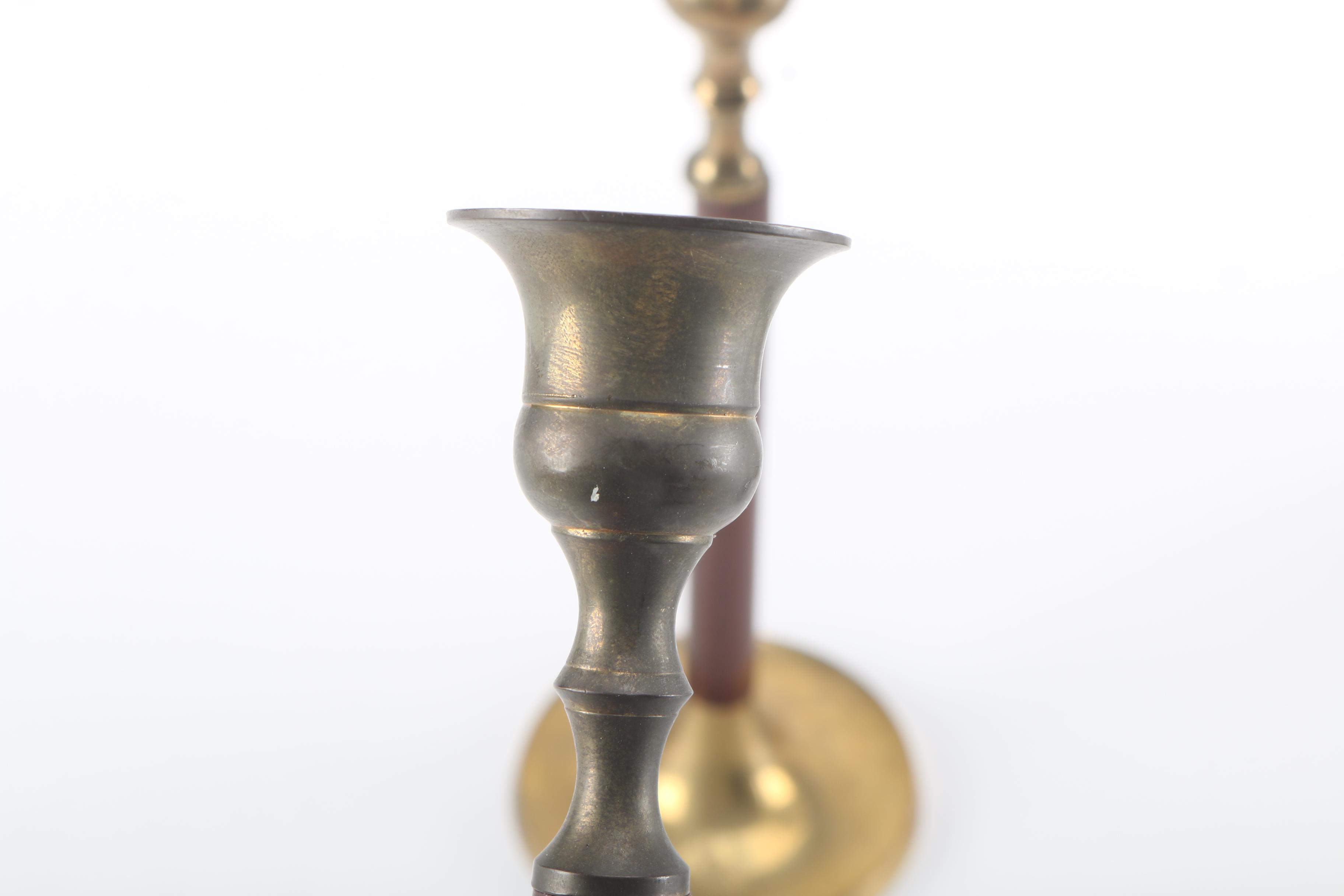 Brass Candleholders and Sconces