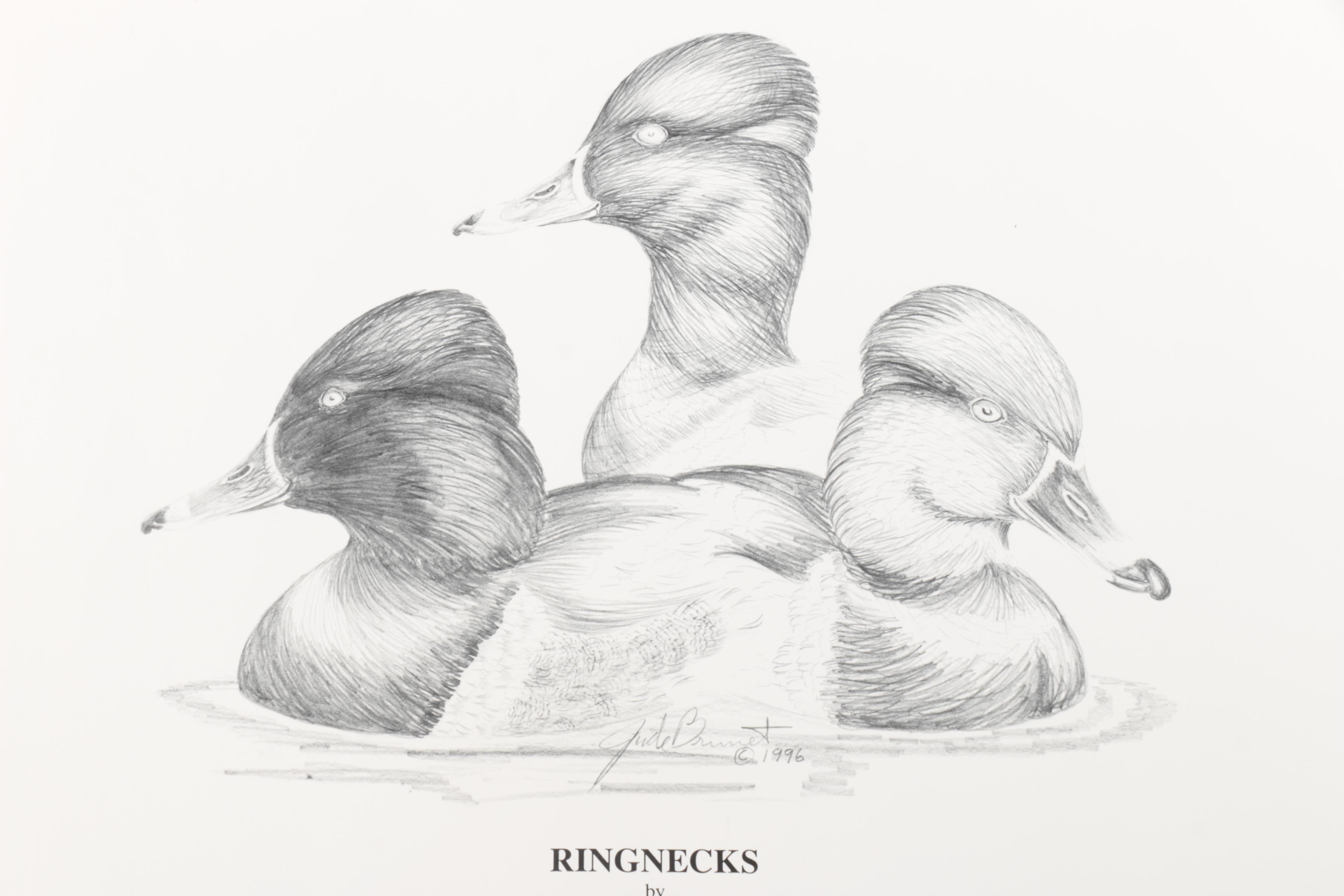 Tan Brunet Limited Edition Offset Lithographs on Paper