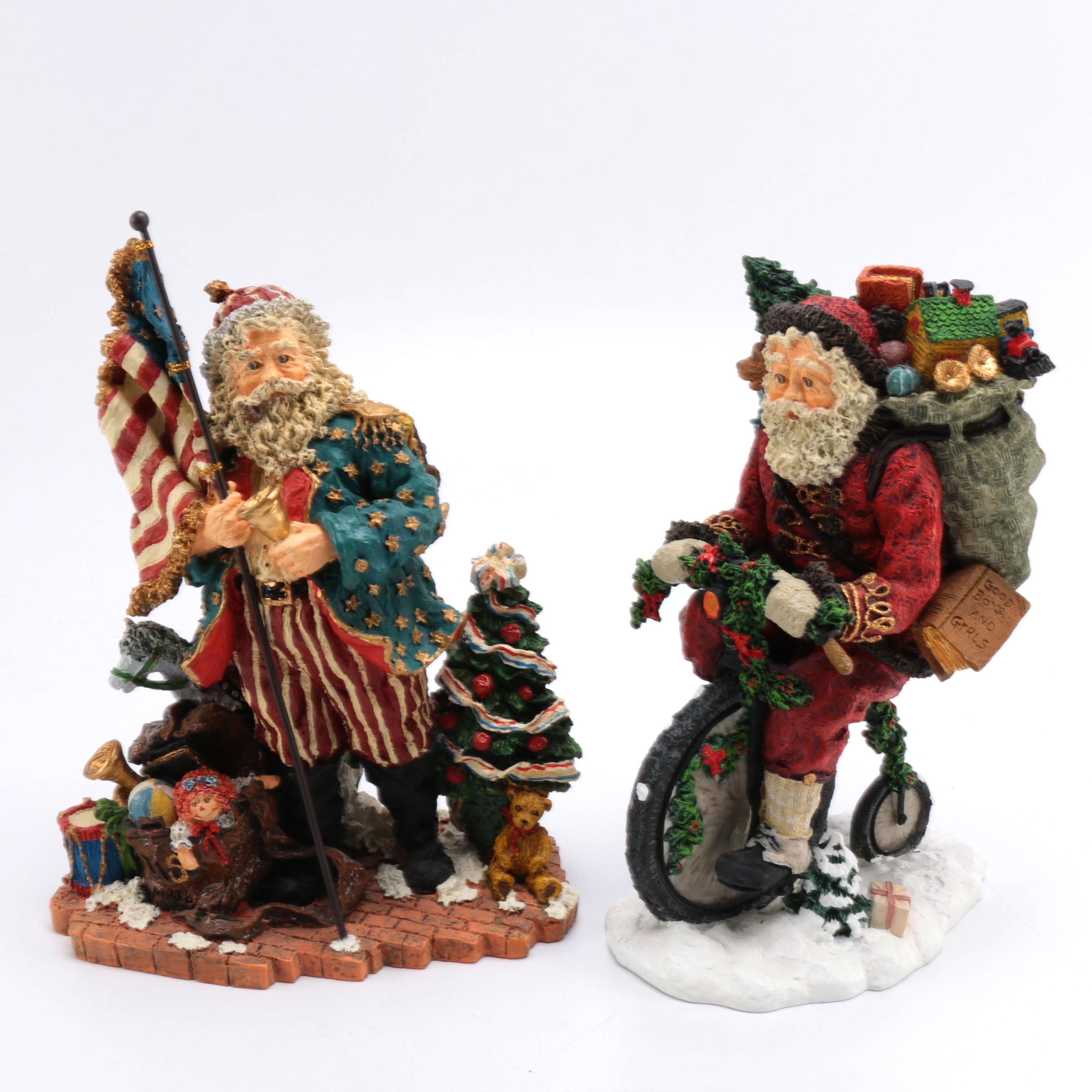 Santa Claus Figurines by Ashland