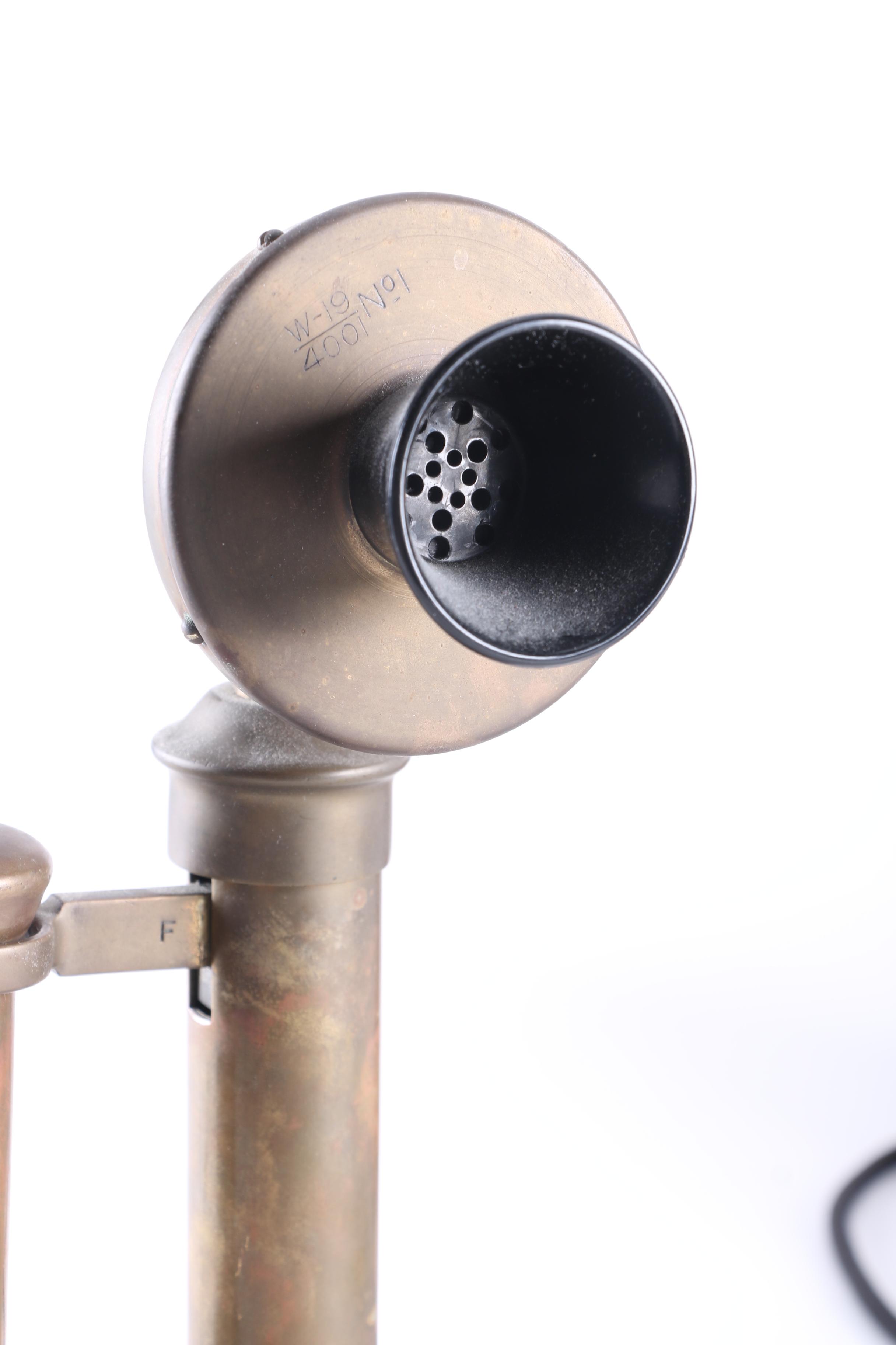 Antique Long Distance Candlestick Telephone